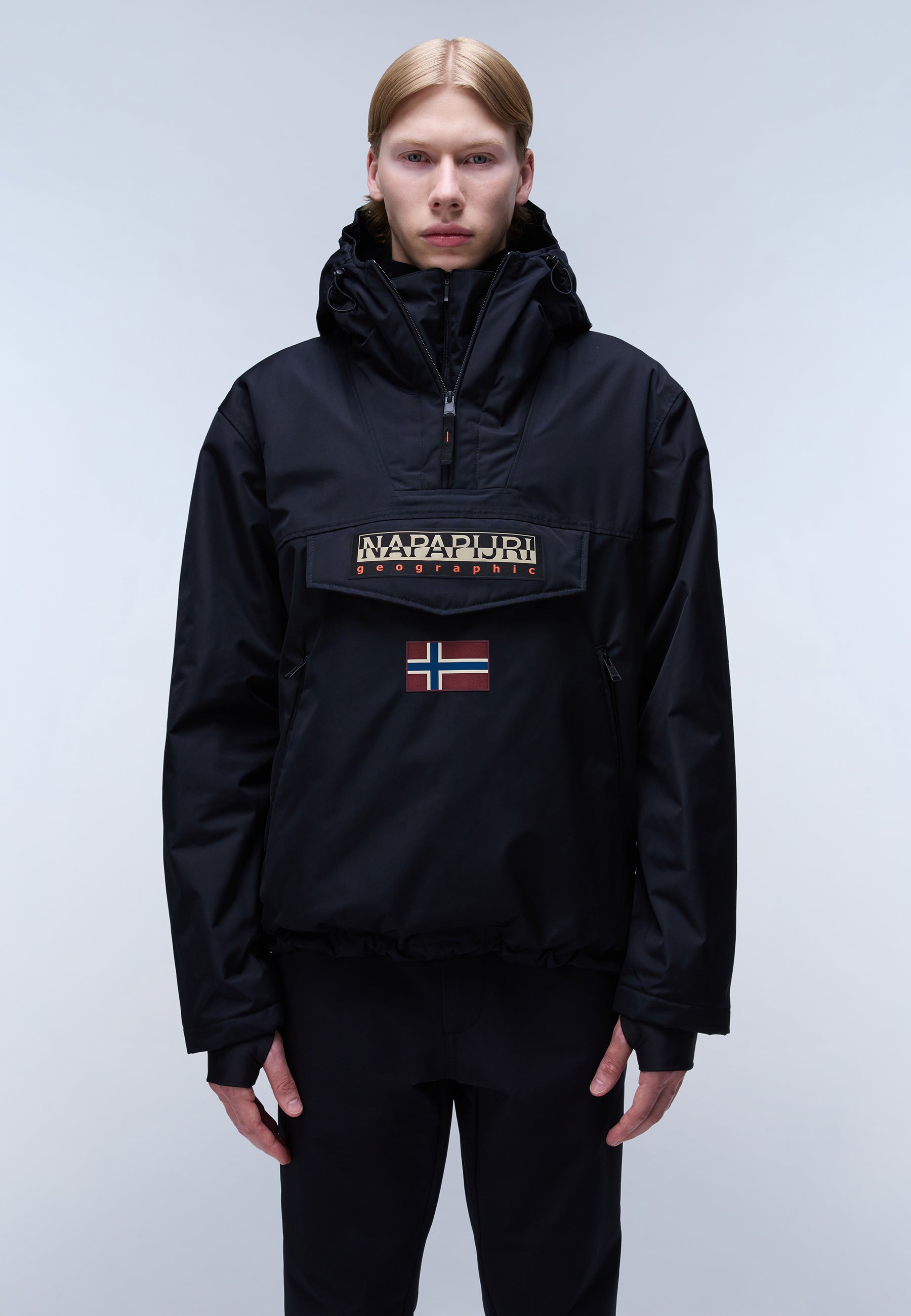 Anorakjacke RAINFOREST NEXT in Black Beauty Jacken Napapijri