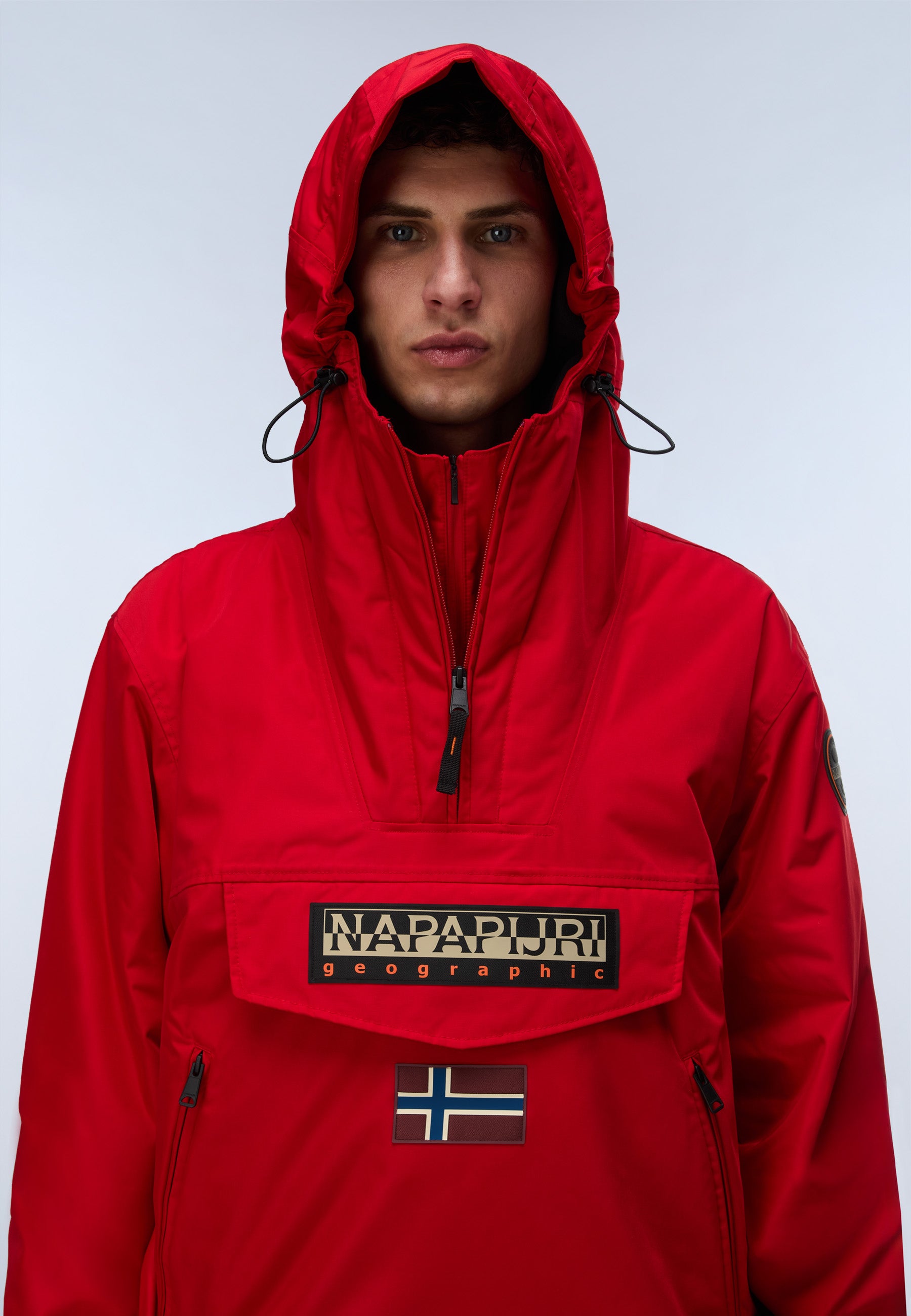 Anorakjacke RAINFOREST NEXT in Haute Red R1F Jacken Napapijri