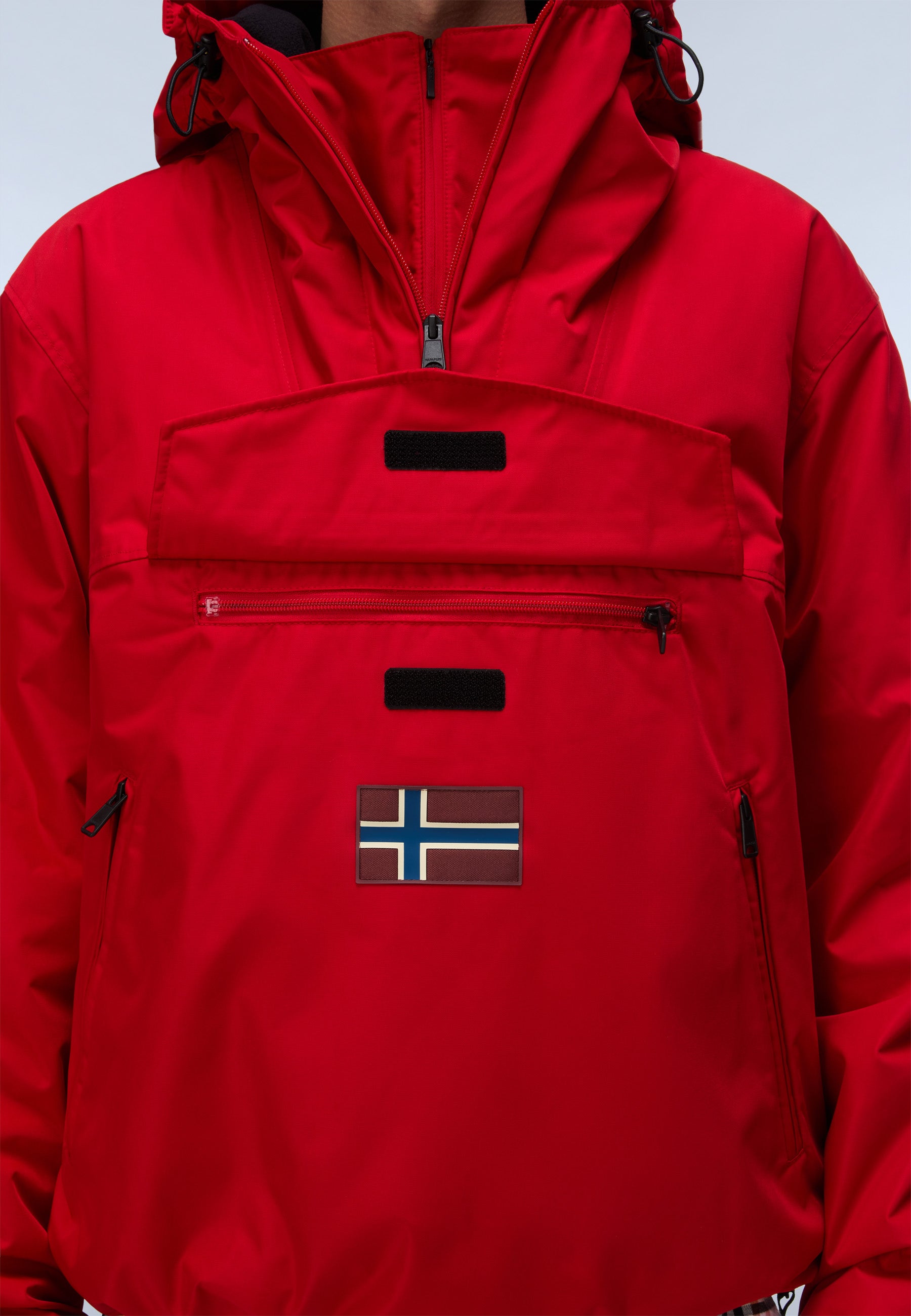 Anorakjacke RAINFOREST NEXT in Haute Red R1F Jacken Napapijri