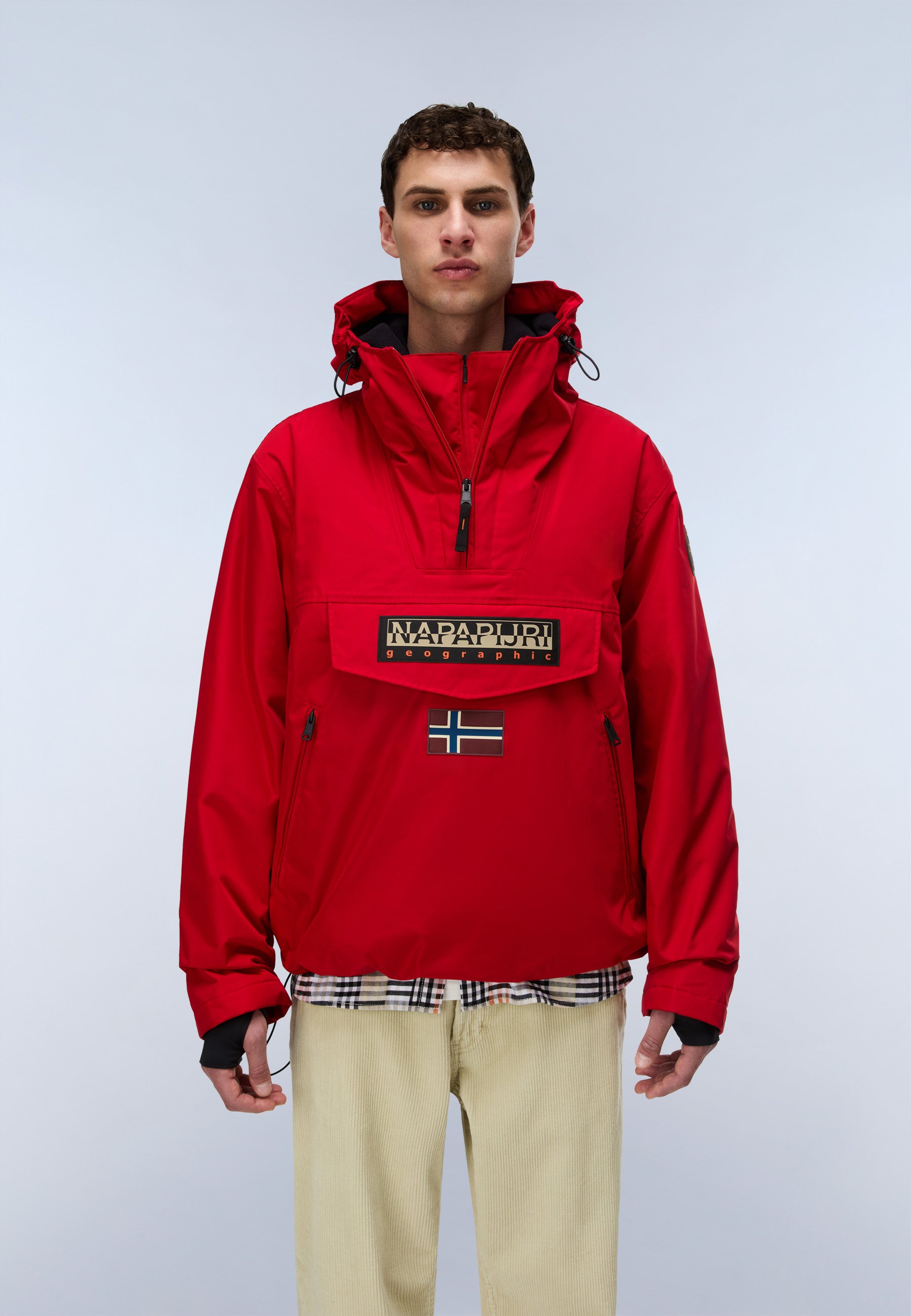 Anorakjacke RAINFOREST NEXT in Haute Red R1F Jacken Napapijri