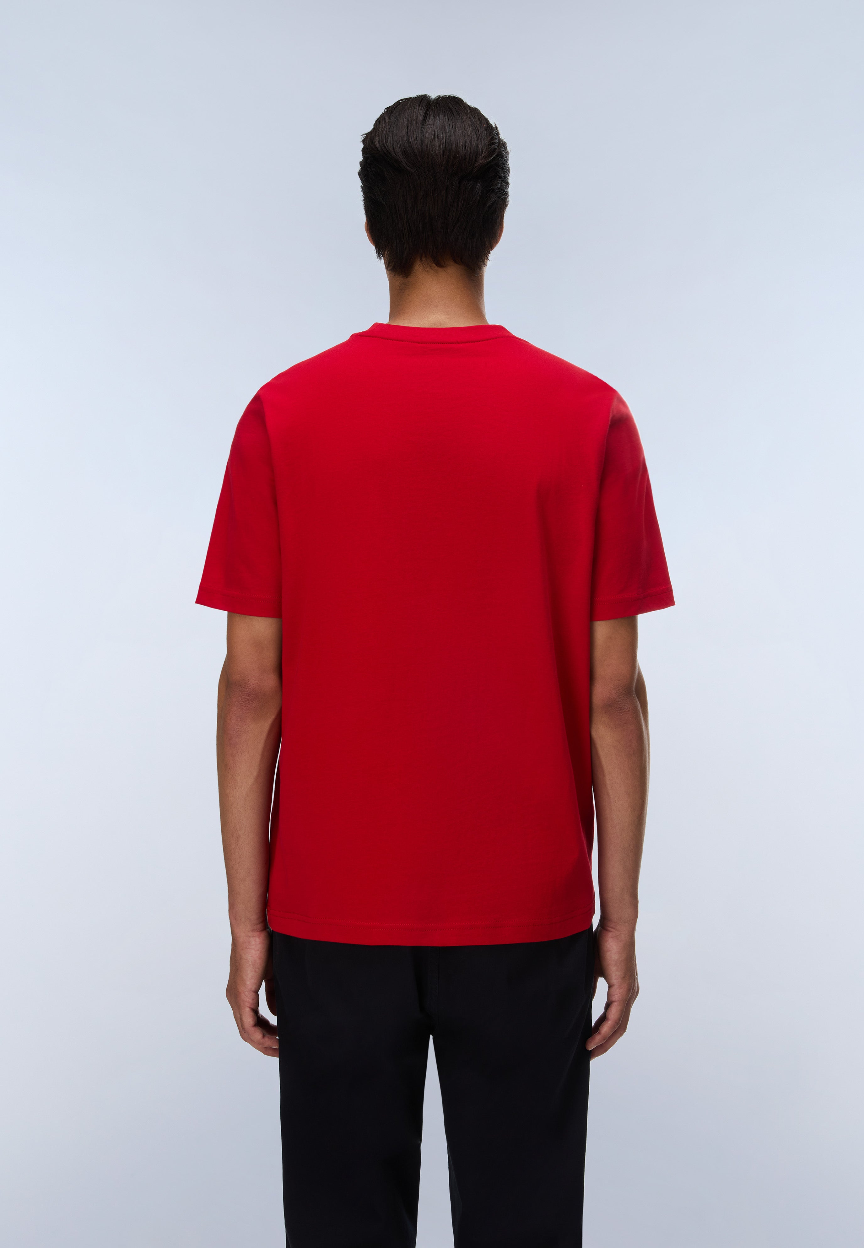 T-Shirt S-BOX LOGO SS 1 in Haute Red R1F T-Shirts Napapijri