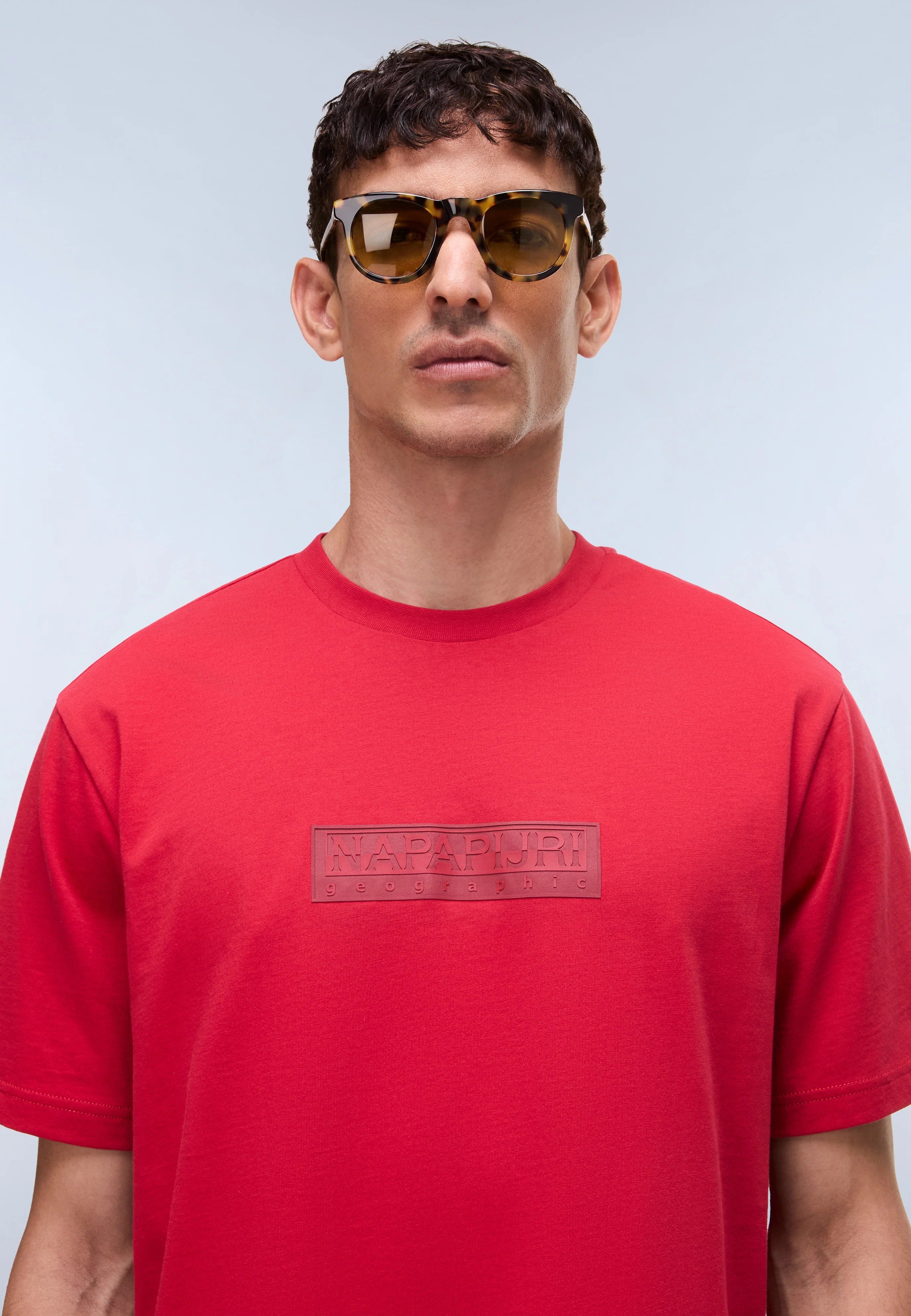T-Shirt S-BOX LOGO SS 1 in American B T-Shirts Napapijri