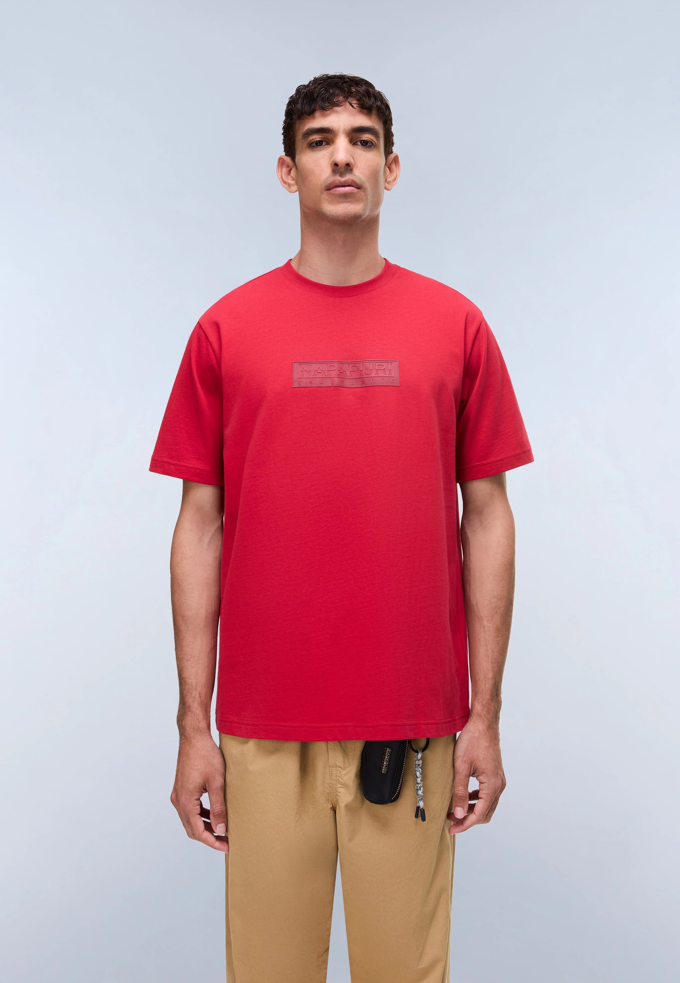 T-Shirt S-BOX LOGO SS 1 in American B T-Shirts Napapijri