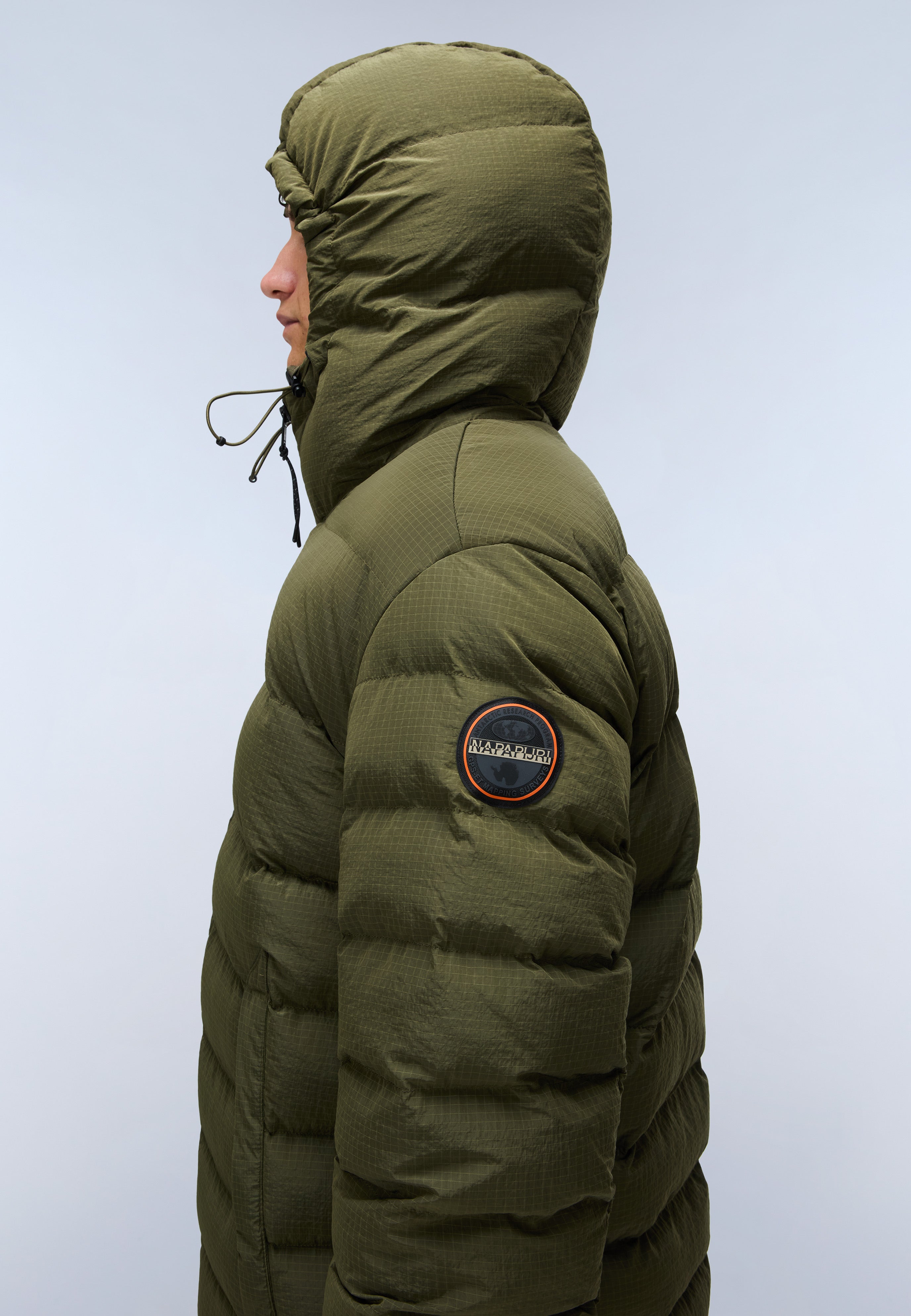 Steppjacke A-TEREZ in Olive Night G1F Jacken Napapijri