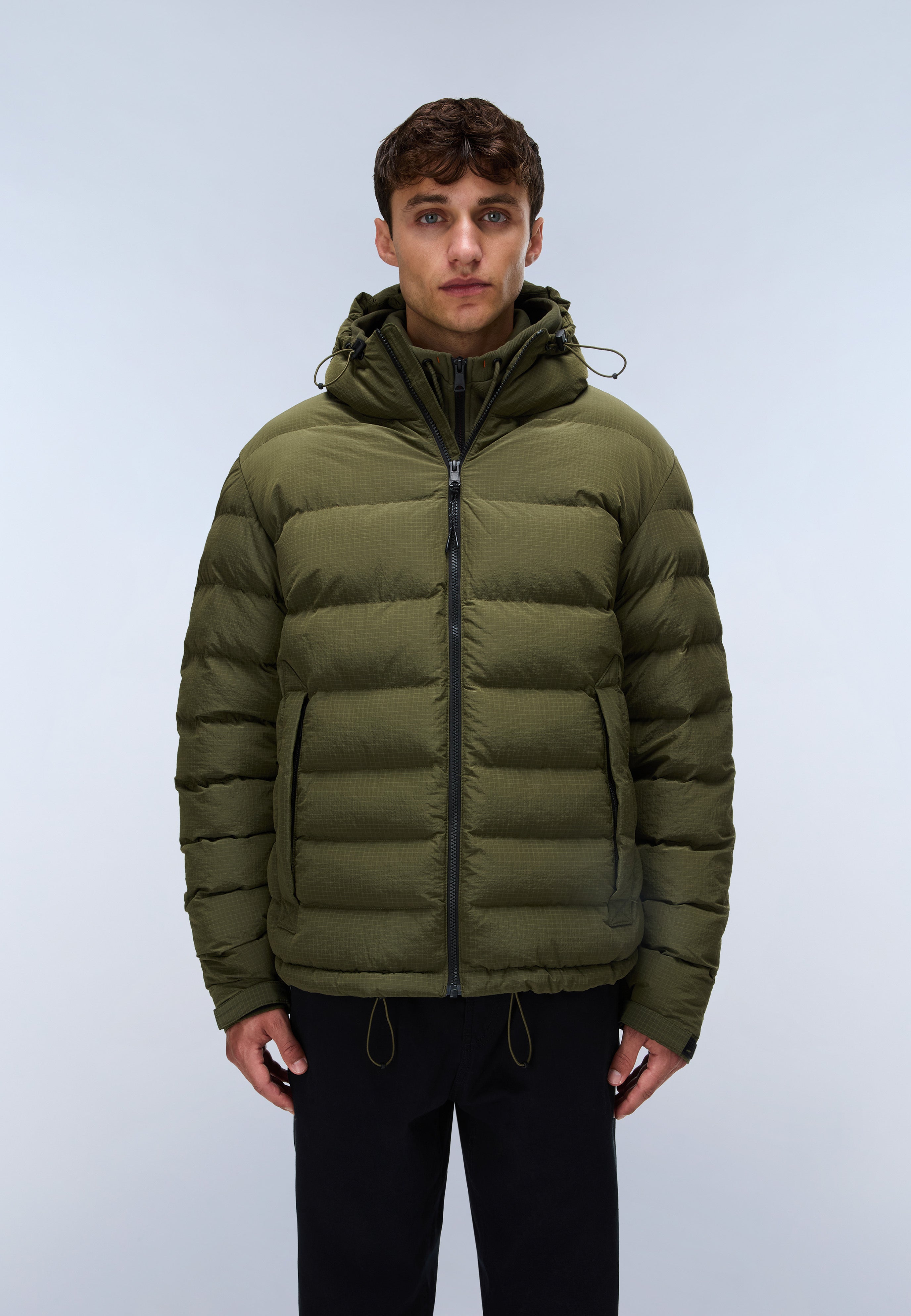 Steppjacke A-TEREZ in Olive Night G1F Jacken Napapijri