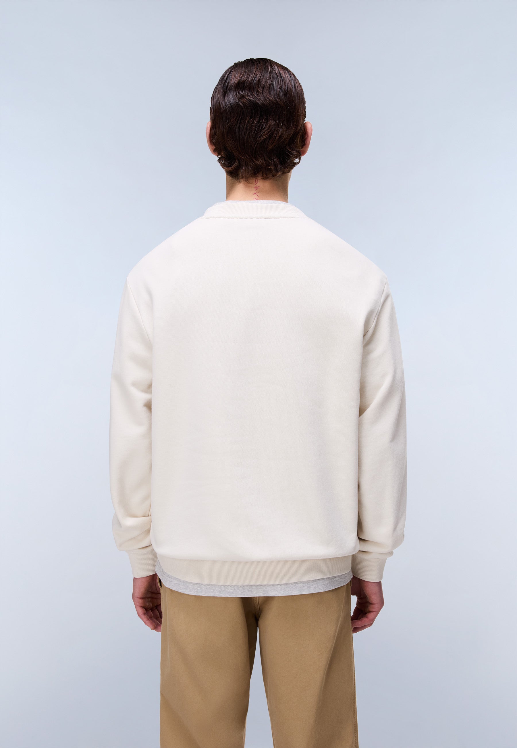 Sweatshirt B-SMALL BOX C in Beige Dimity Sweatshirts Napapijri