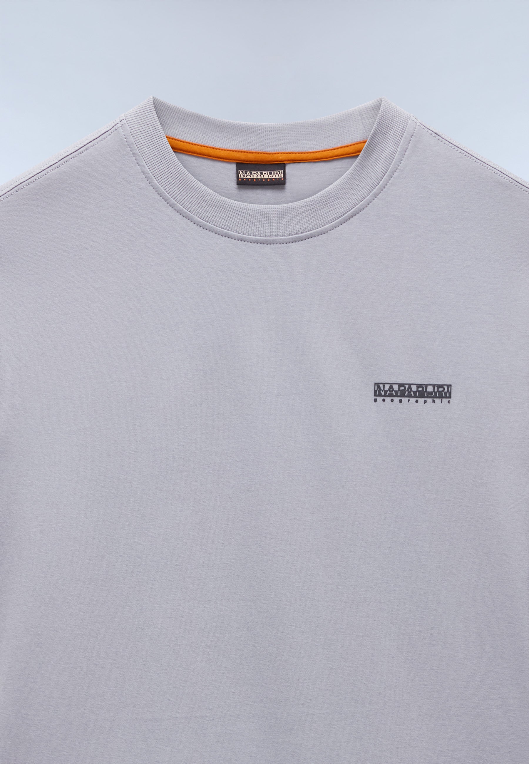T-Shirt S-SMALL BOX SS in Shark Skin T-Shirts Napapijri