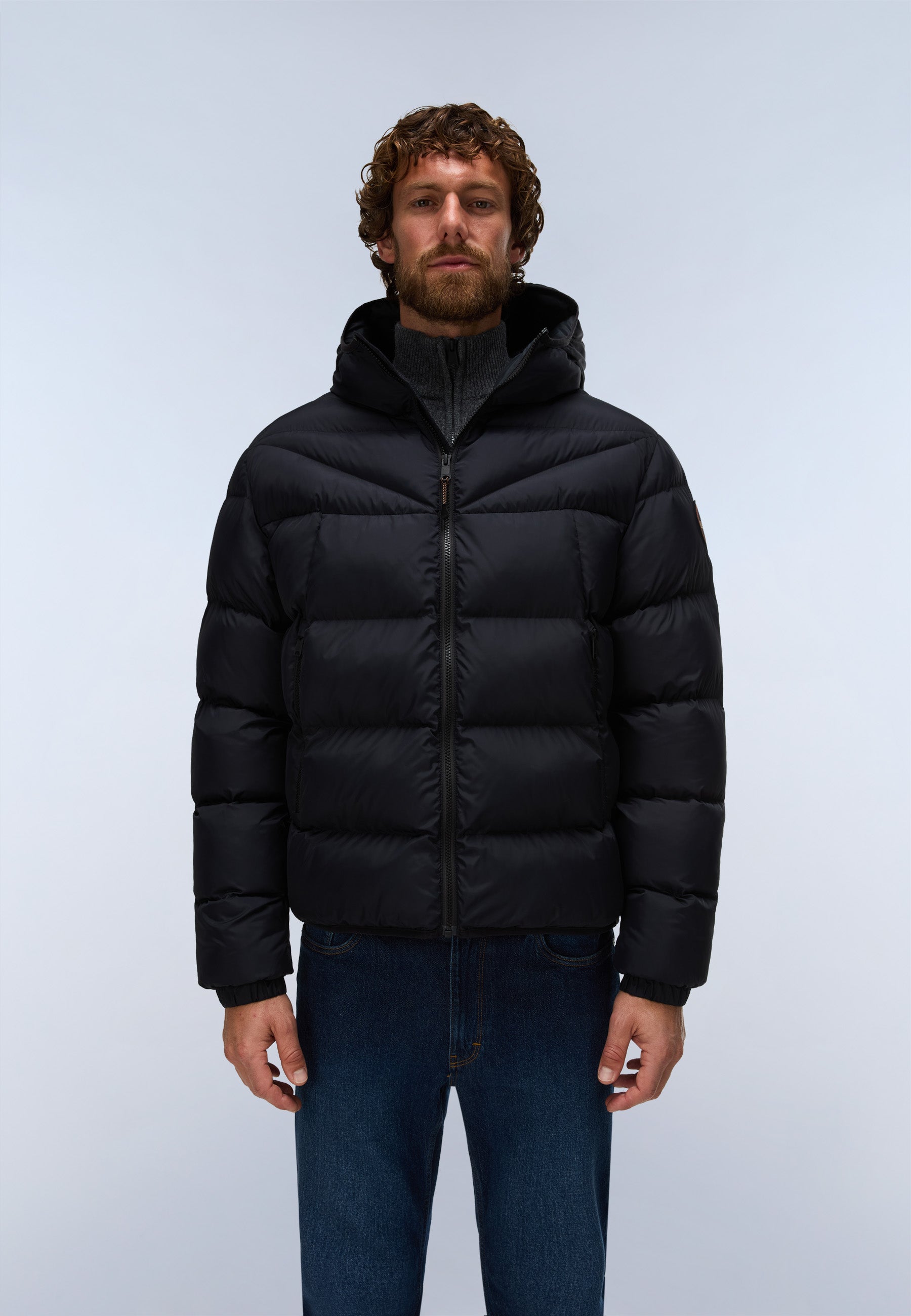 Steppjacke A-MOLVENO HOOD in Black Beauty Jacken Napapijri