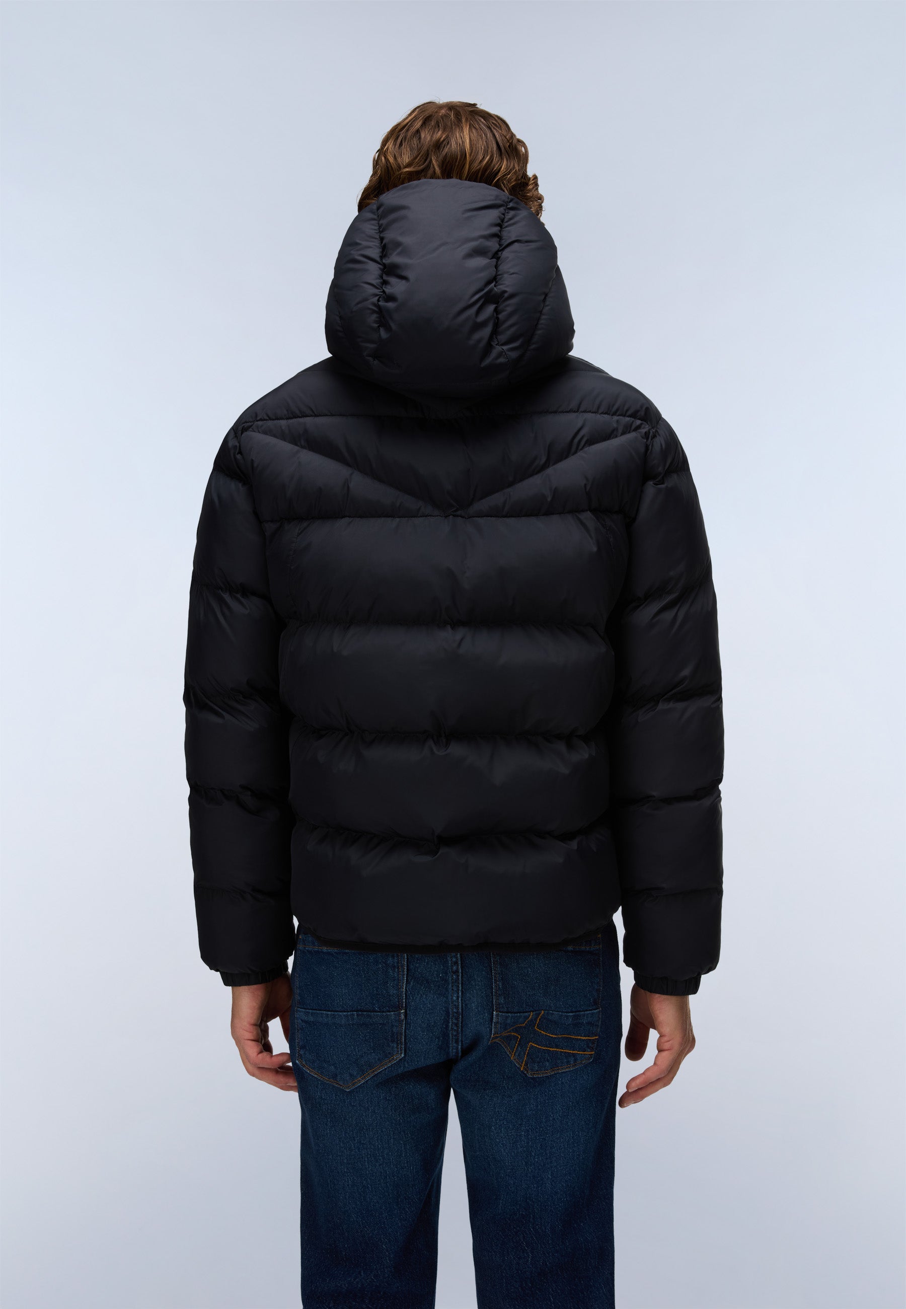 Steppjacke A-MOLVENO HOOD in Black Beauty Jacken Napapijri
