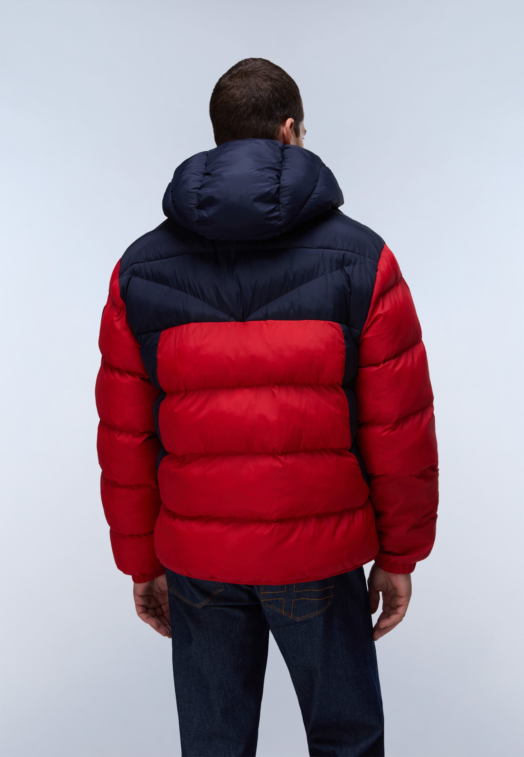 Steppjacke A-MOLVENO HOOD in Haute Red R1F Jacken Napapijri