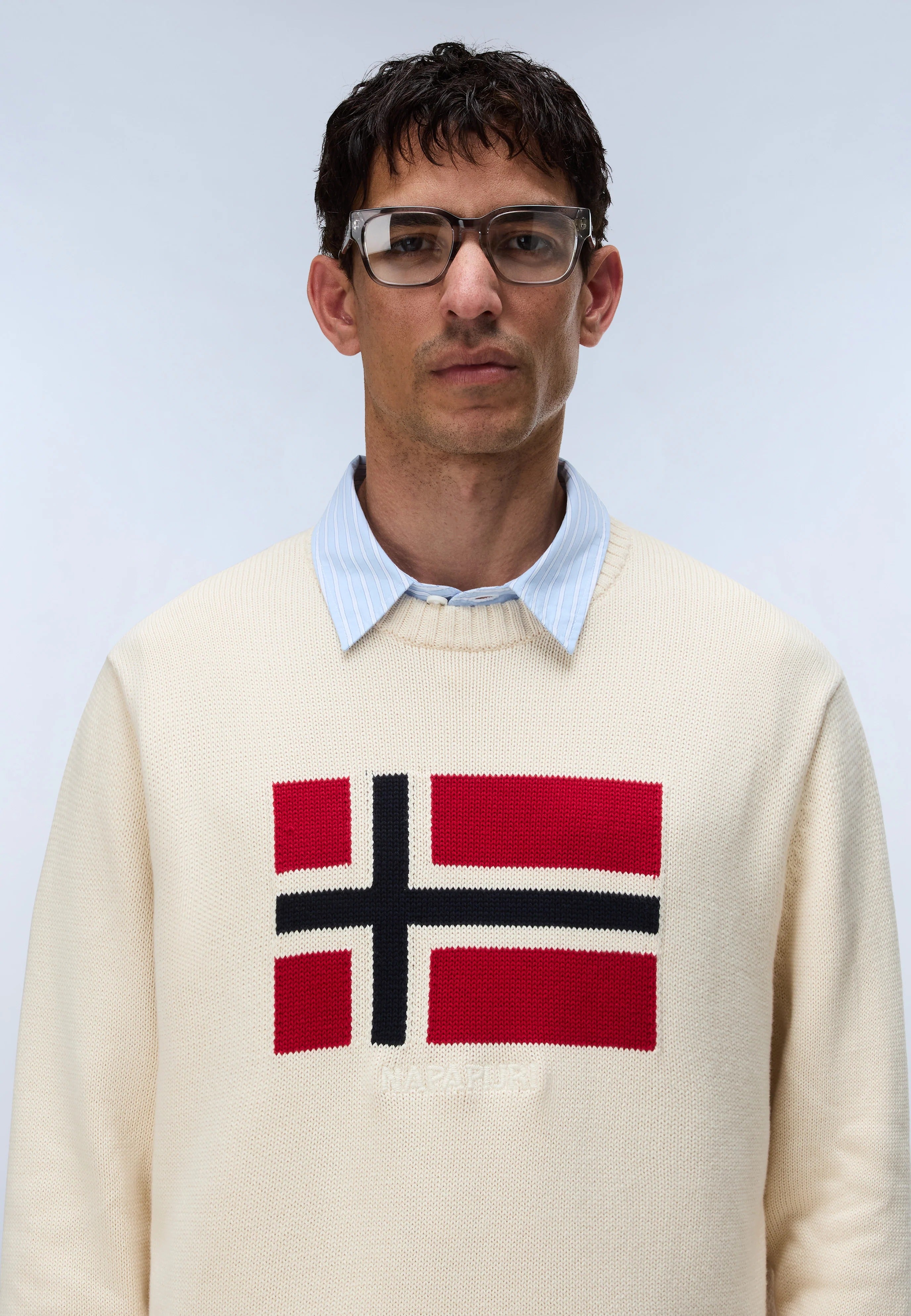 Pullover D-MURA C in Beige Dimity Pullover Napapijri
