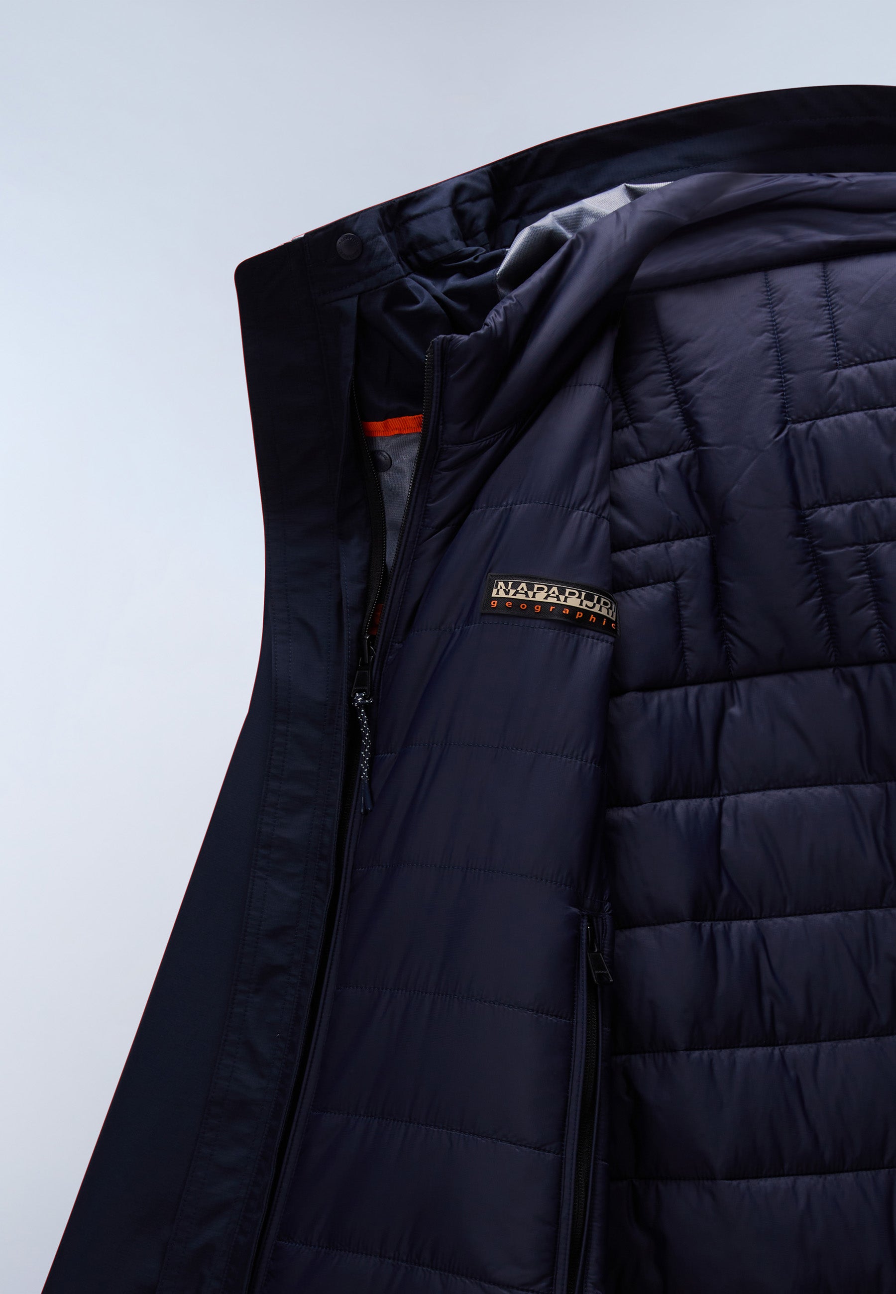 Winterjacke A-PILLOZ SHORT in Blu Marine Jacken Napapijri