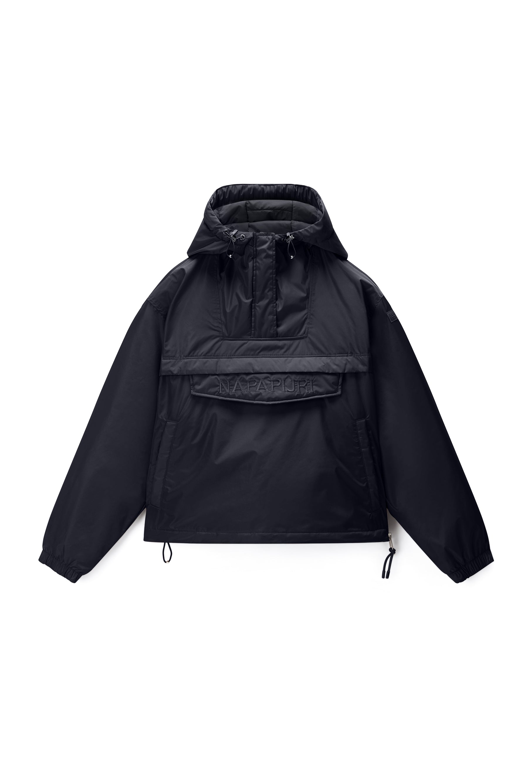 Anorakjacke RAINFOREST OPTIQUE W in Black Antracite Jacken Napapijri