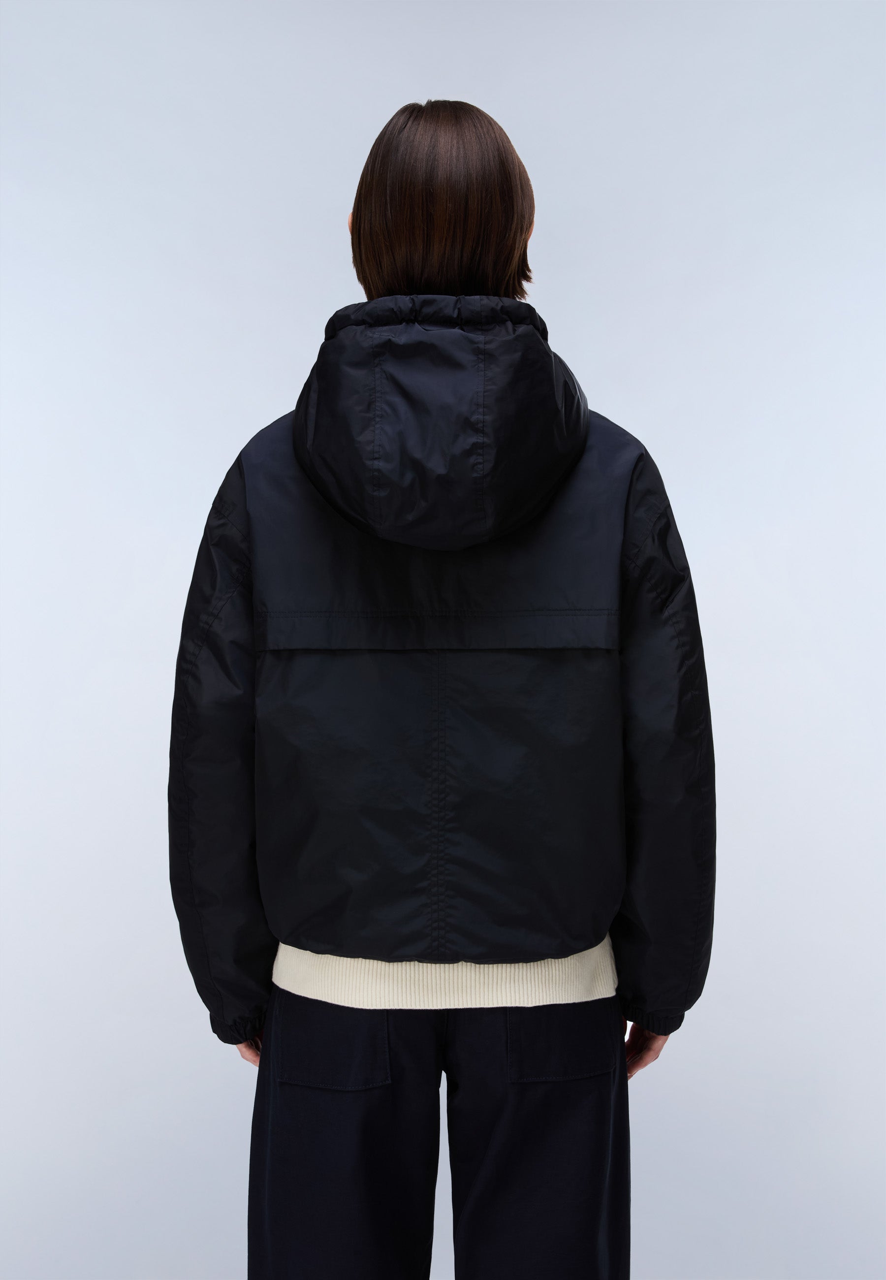 Anorakjacke RAINFOREST OPTIQUE W in Black Antracite Jacken Napapijri