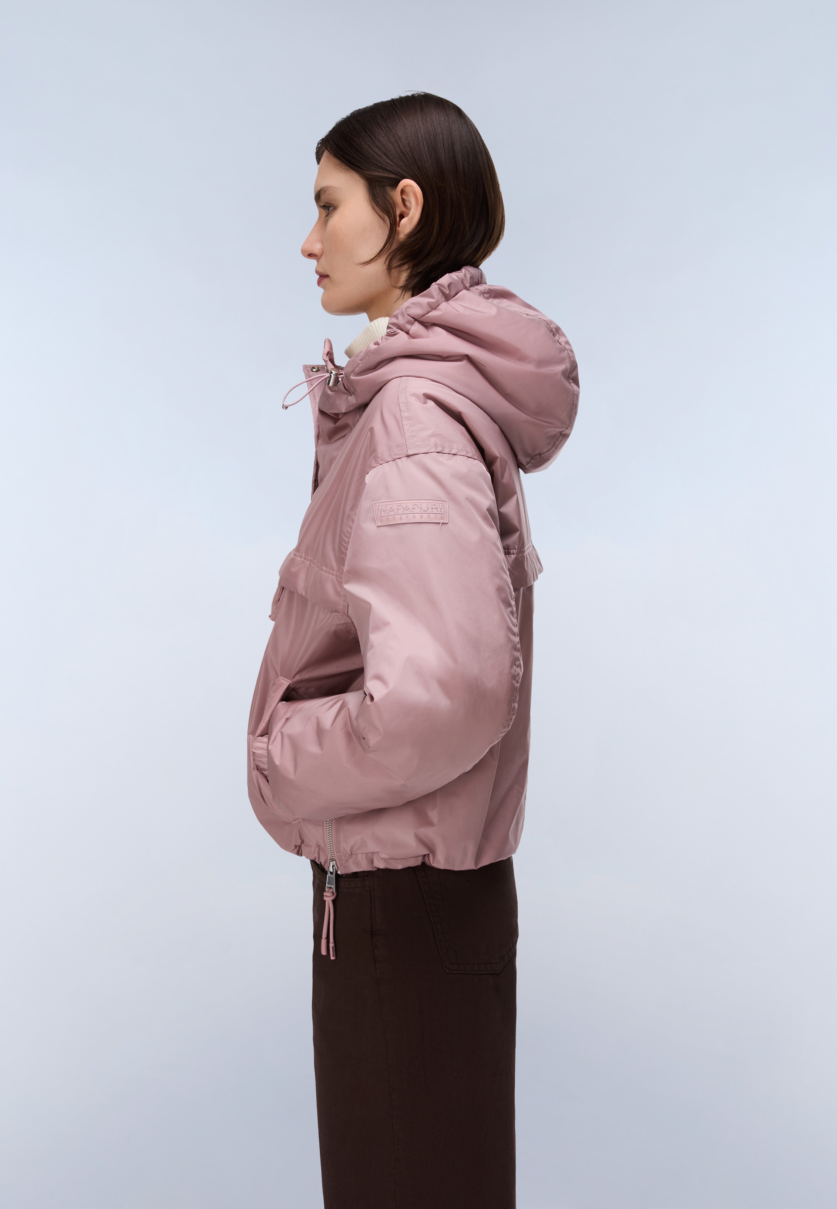Anorakjacke RAINFOREST OPTIQUE W in P24 Blck Pink Jacken Napapijri
