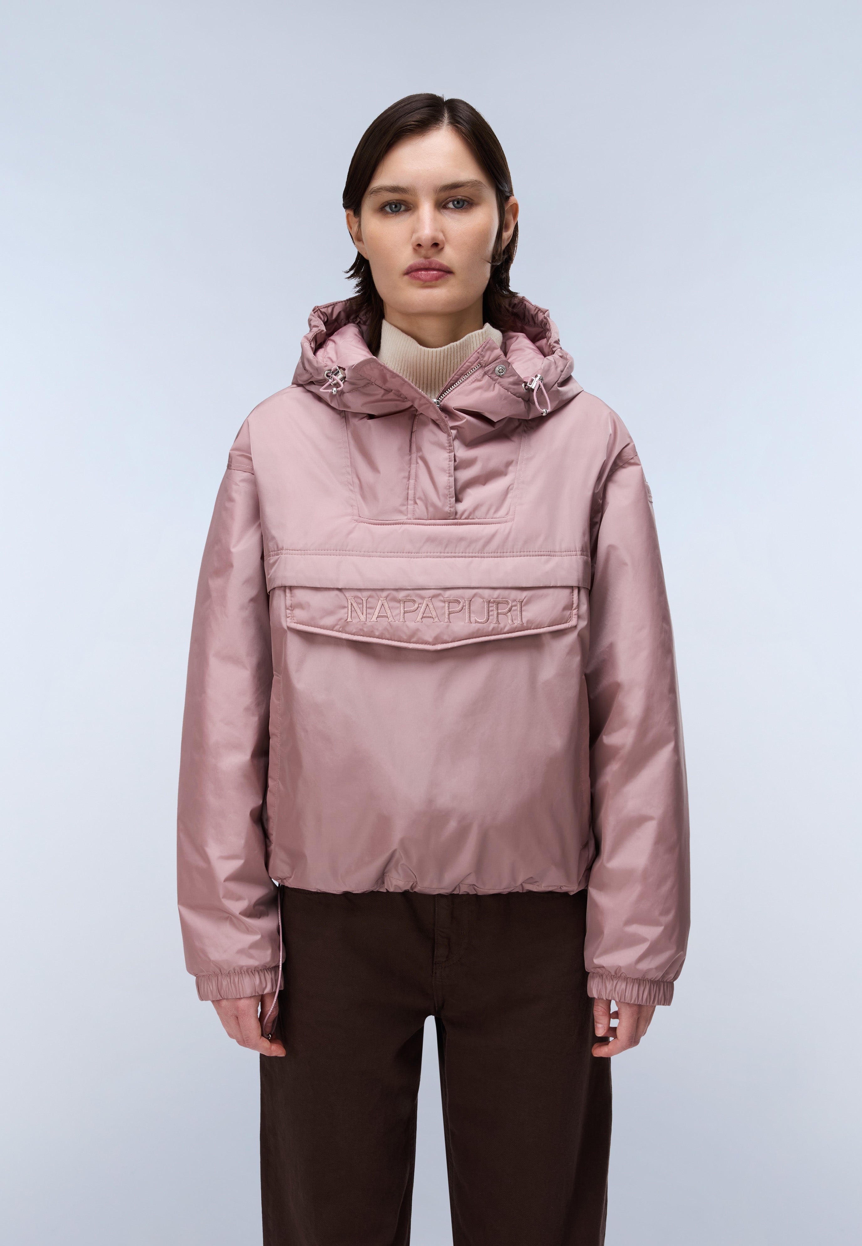 Anorakjacke RAINFOREST OPTIQUE W in P24 Blck Pink Jacken Napapijri