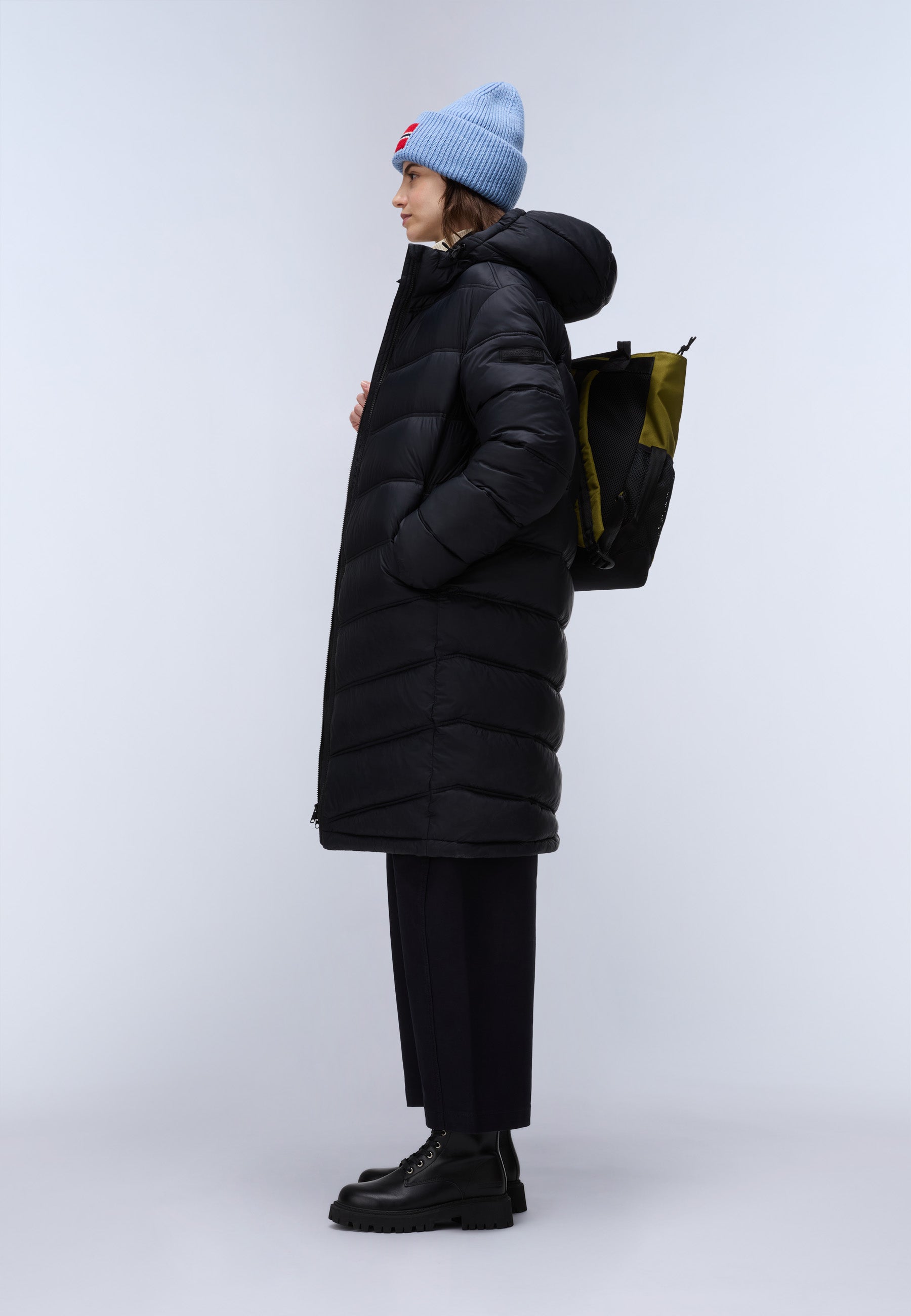Wintermantel A-EGA L 1 W in Black Beauty Jacken Napapijri