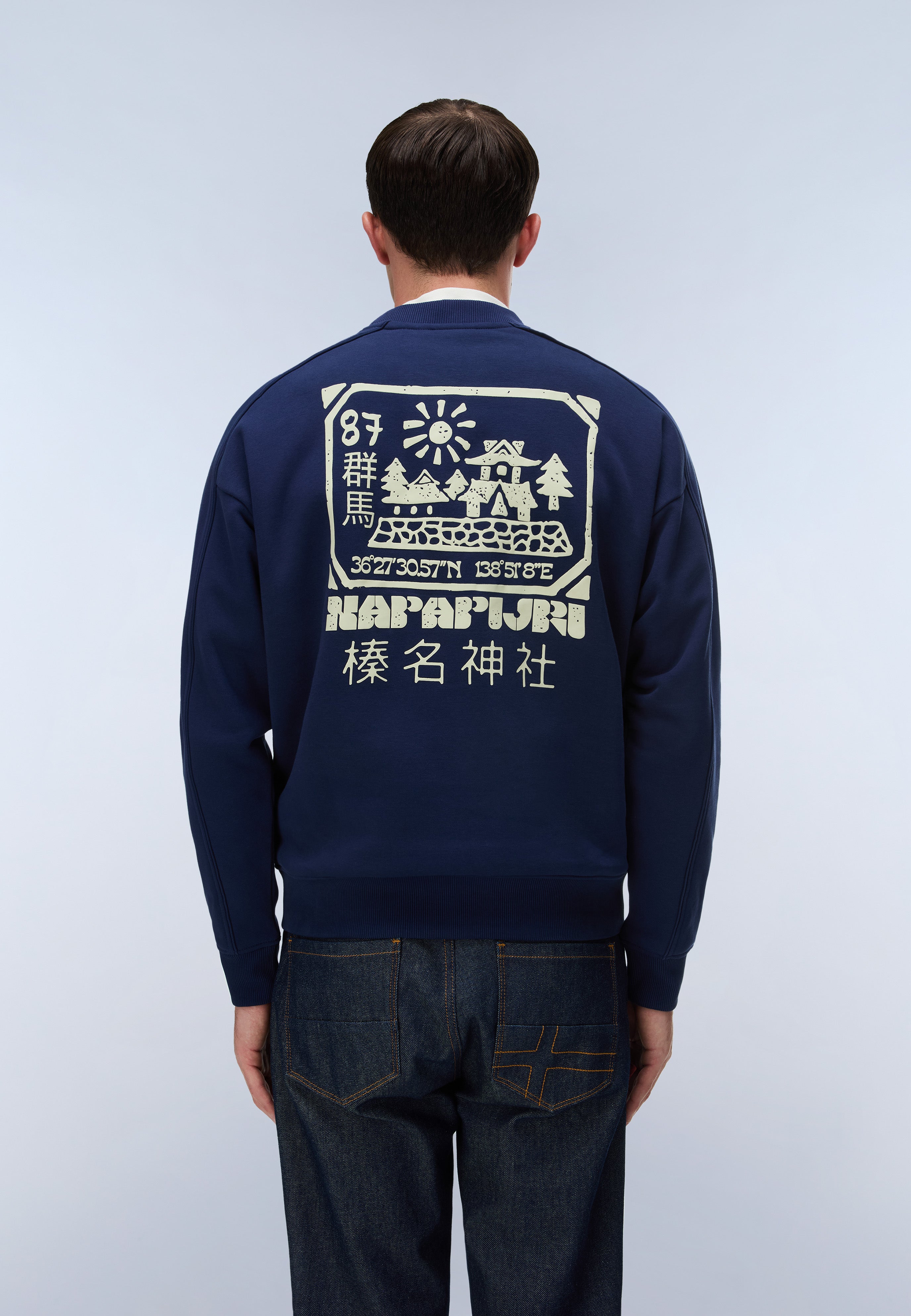 Sweatshirt B-TEZA C in Naval Acade B2Q Sweatshirts Napapijri