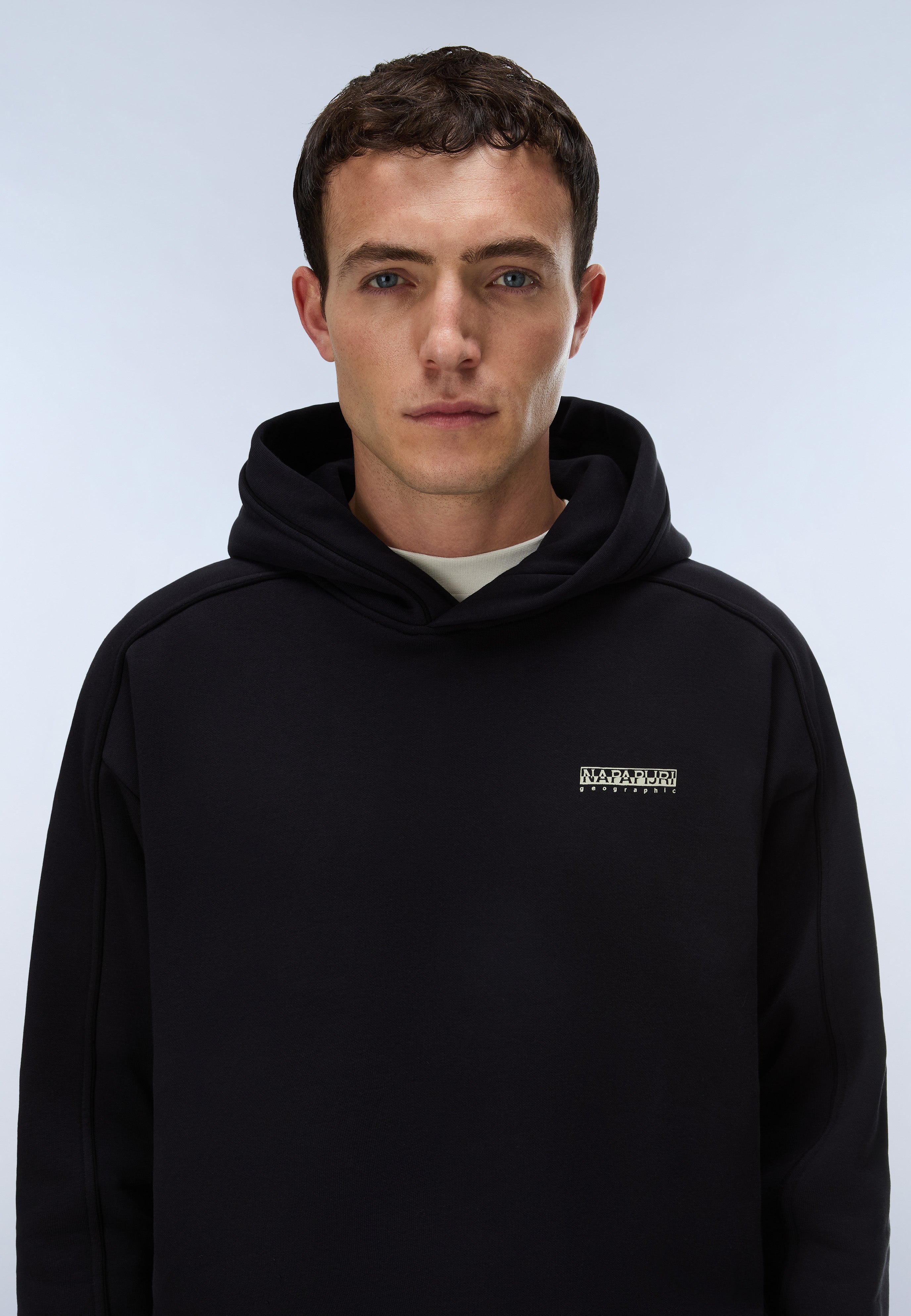 Kapuzenpullover B-TEZA H in Black Beauty Kapuzenpullover Napapijri