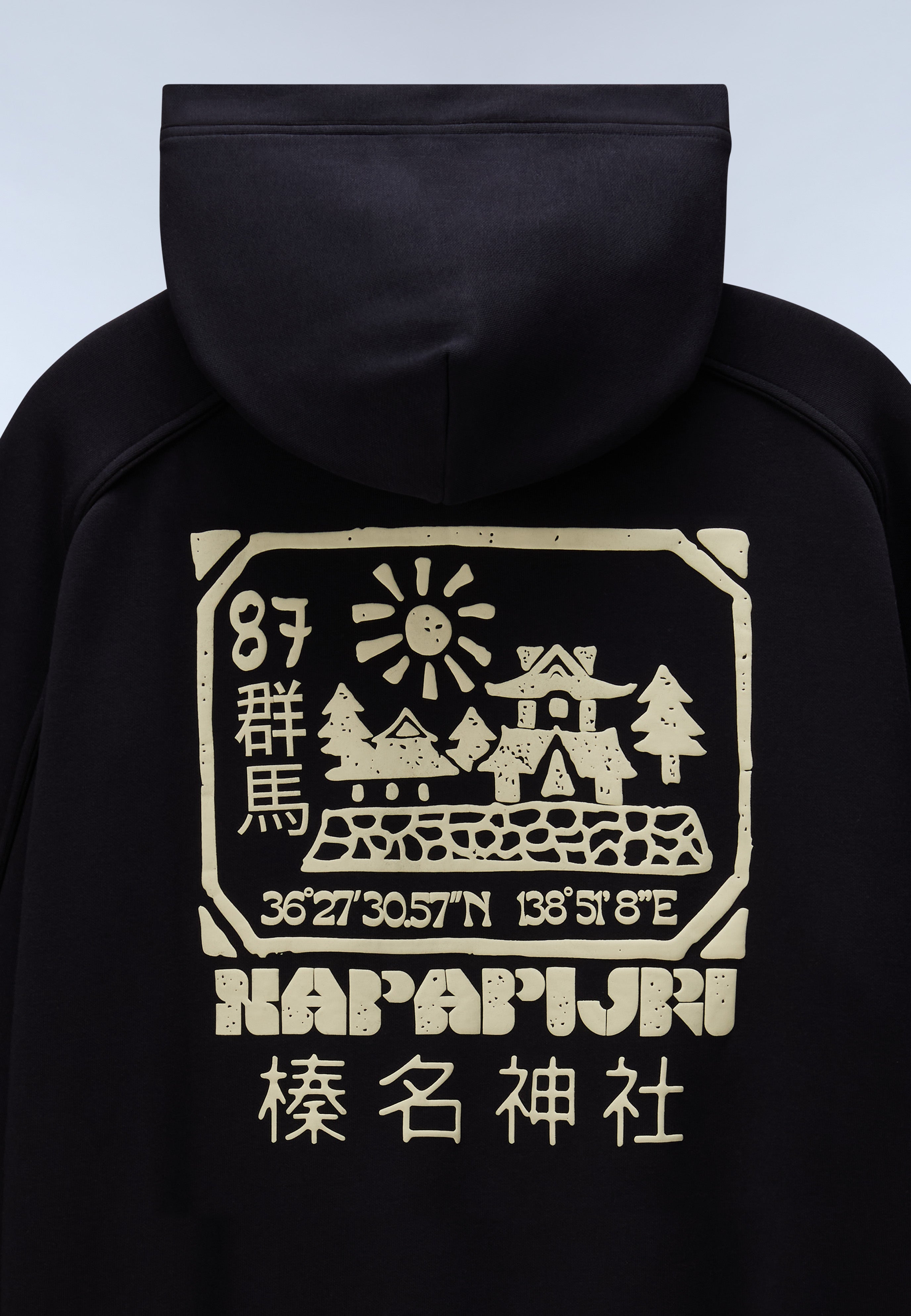 Kapuzenpullover B-TEZA H in Black Beauty Kapuzenpullover Napapijri