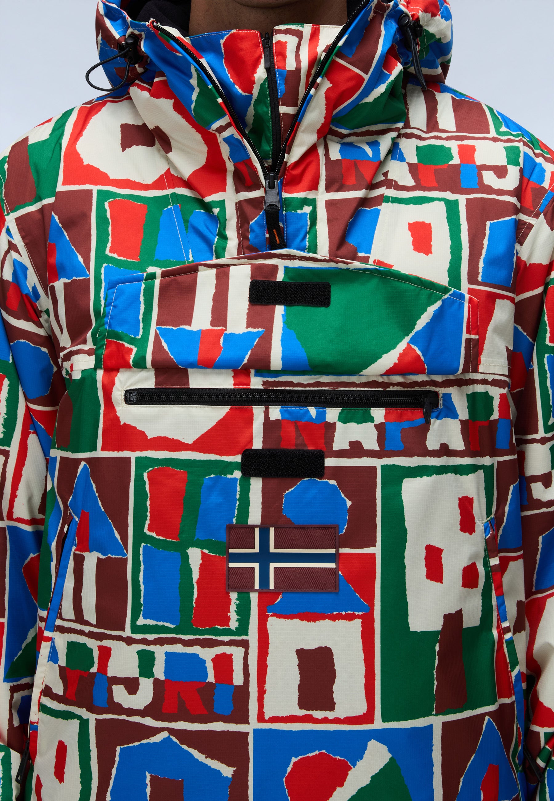 Anorakjacke RF NEXT AOP 1 in Fancy Gio Fxe Jacken Napapijri