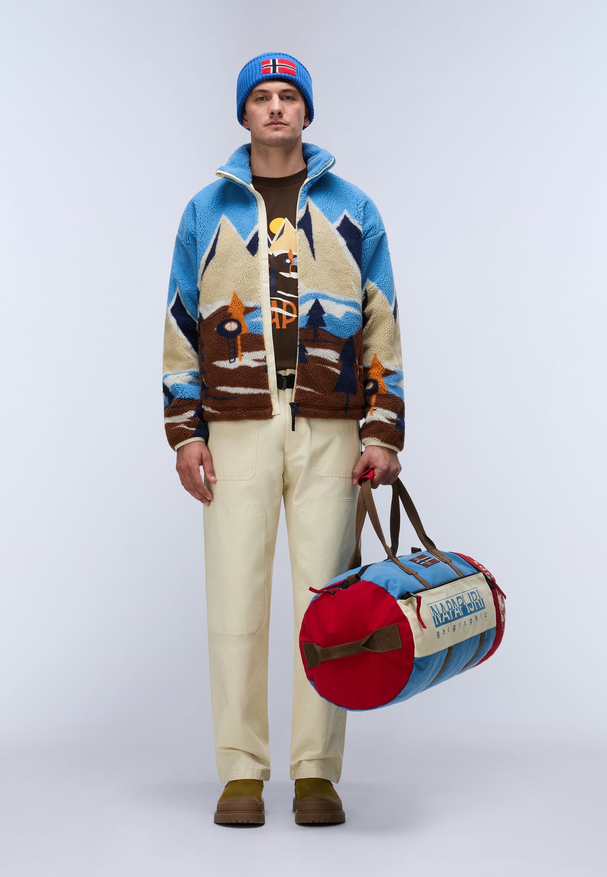 Fleecejacke T-FLEECE FZ in Fancy Mount FXC Jacken Napapijri
