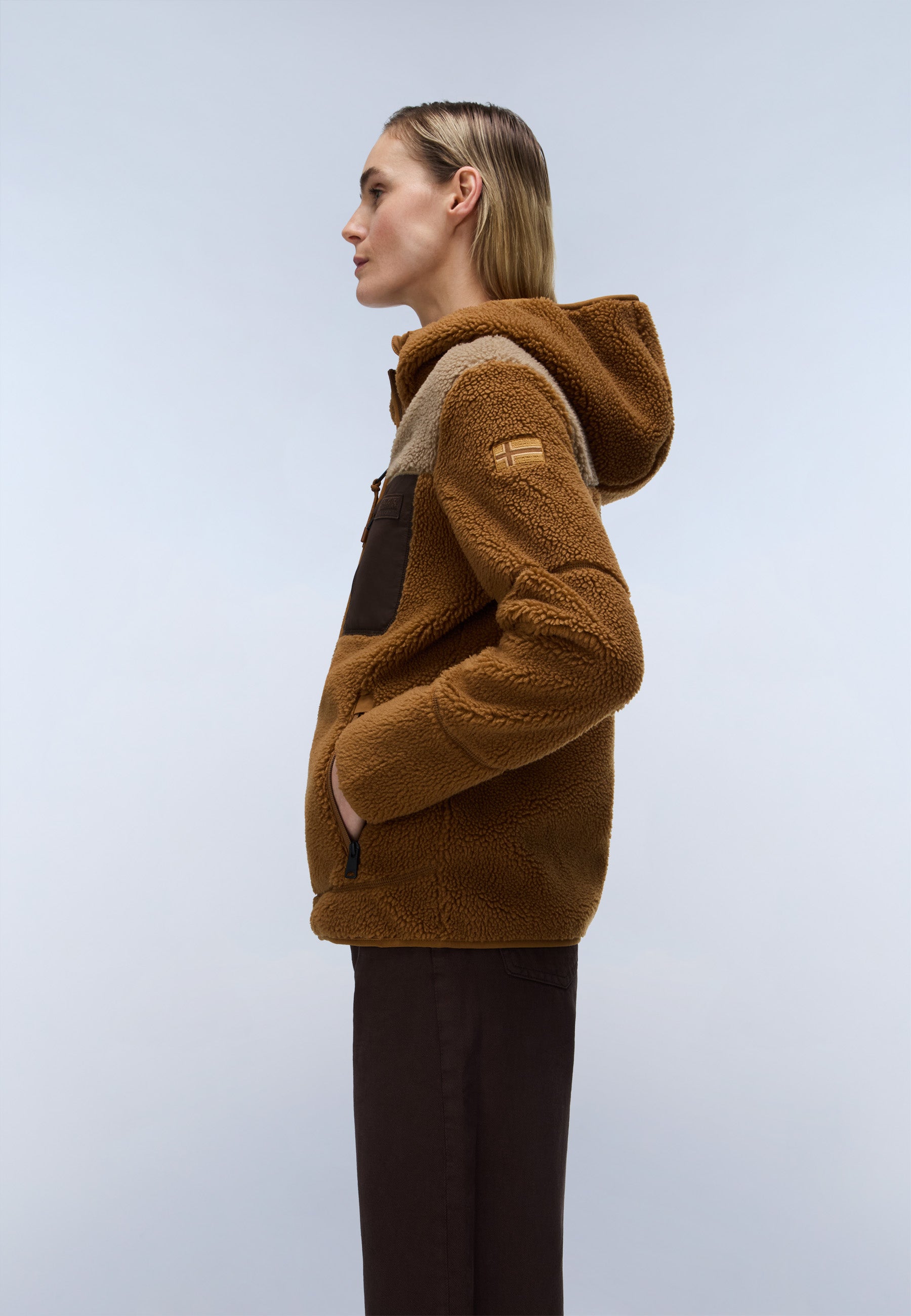Fleecejacke YUPIK OG H W 1 in Rubber WS2 Jacken Napapijri