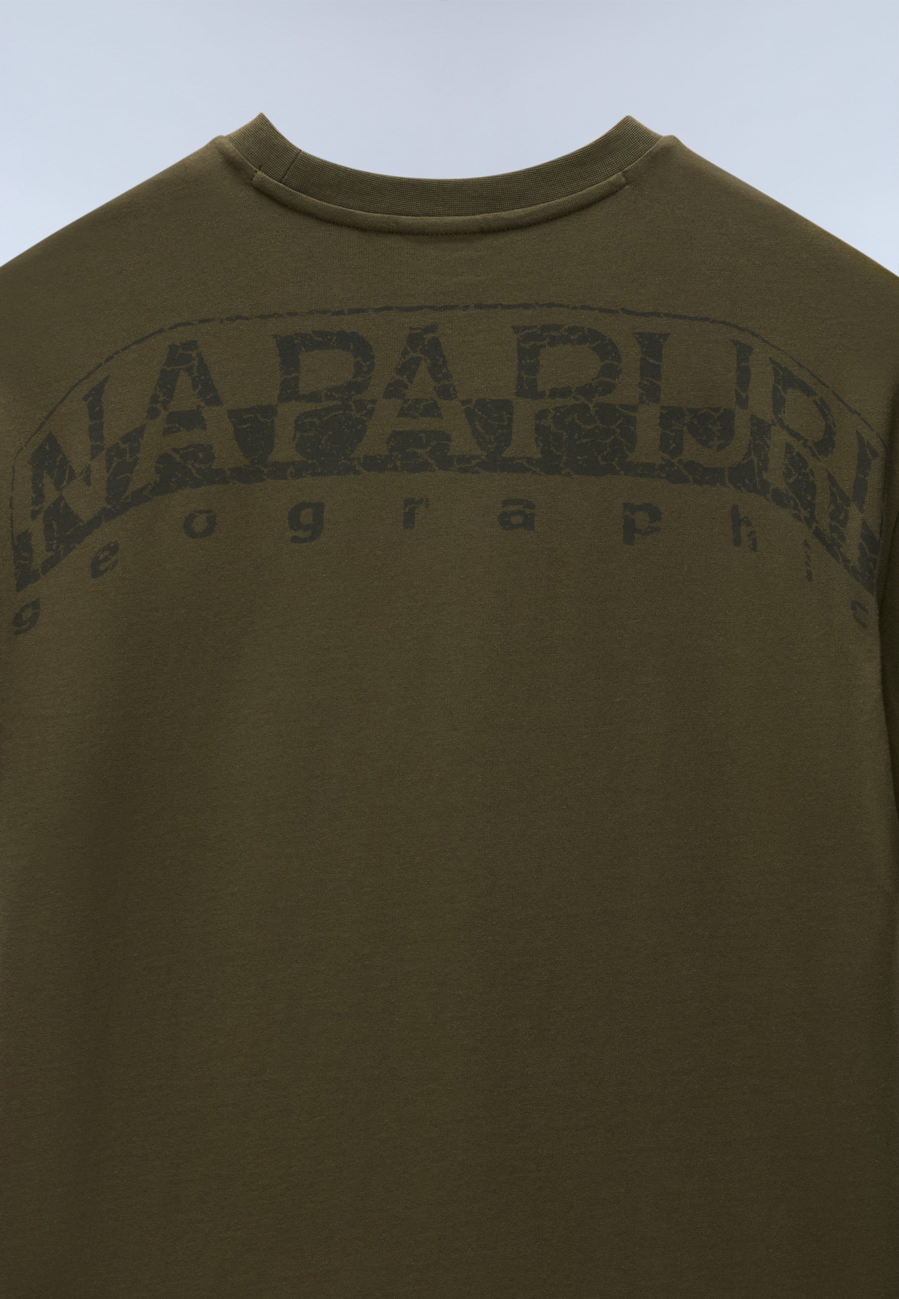T-Shirt S-YOURTE SS in Olive Night G1F T-Shirts Napapijri