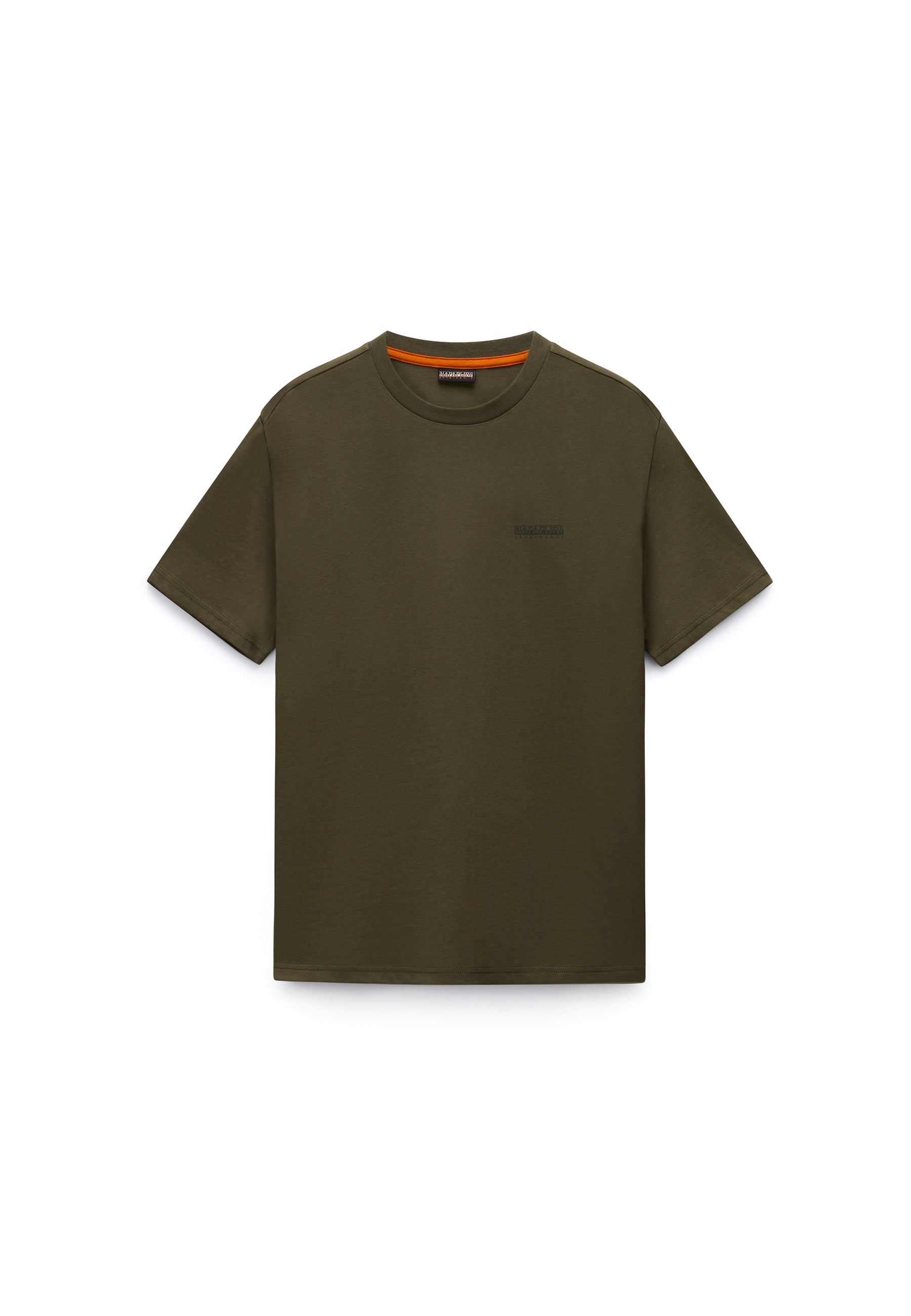 T-Shirt S-YOURTE SS in Olive Night G1F T-Shirts Napapijri