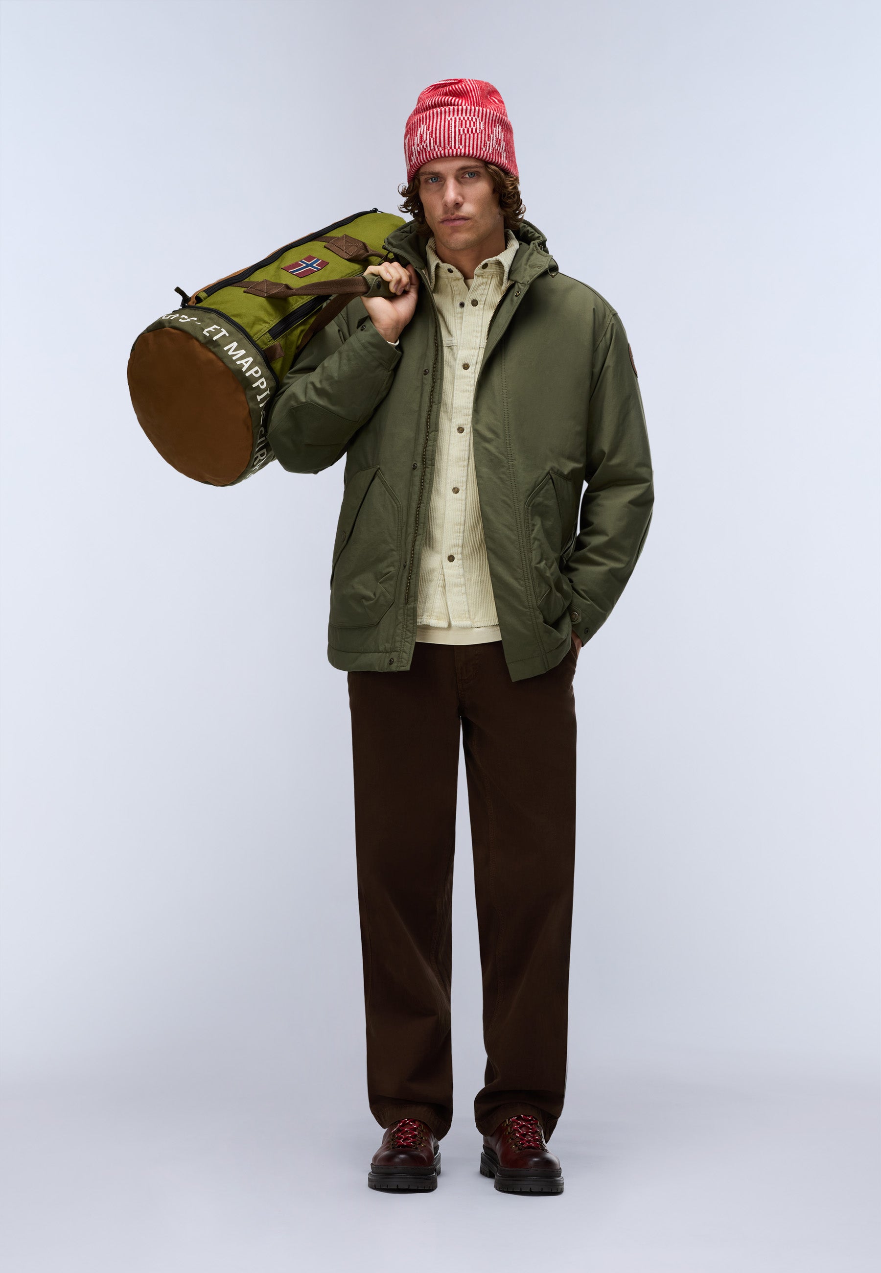 Parka A-ASKO PARKA in Olive Night G1F Jacken Napapijri