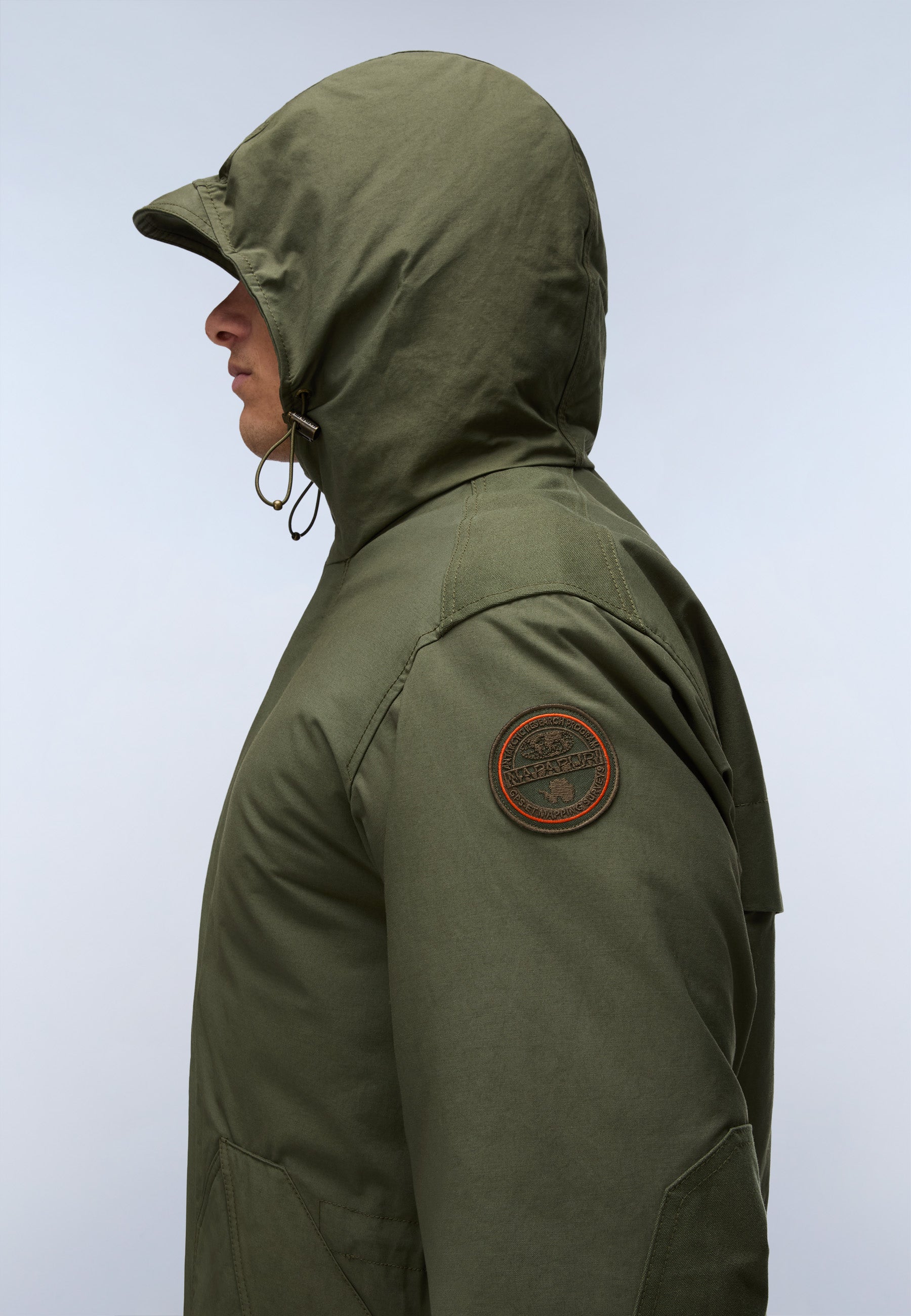 Parka A-ASKO PARKA in Olive Night G1F Jacken Napapijri