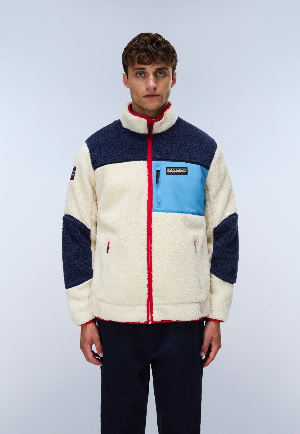 Fleecejacke YUPIK FZ 5 in Multi M3E Jacken Napapijri