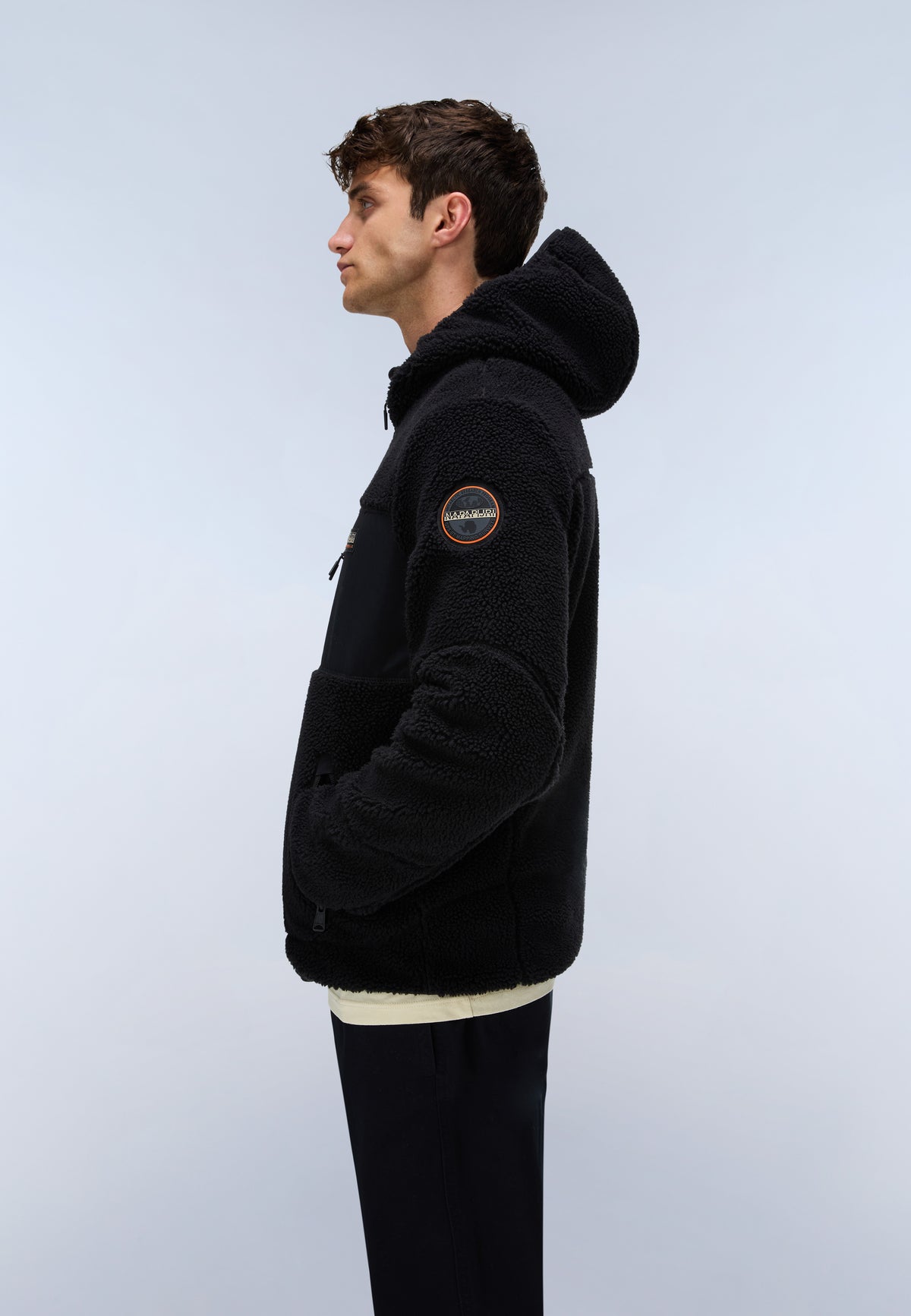 Fleecejacke YUPIK FZH 6 in Black Beauty Jacken Napapijri