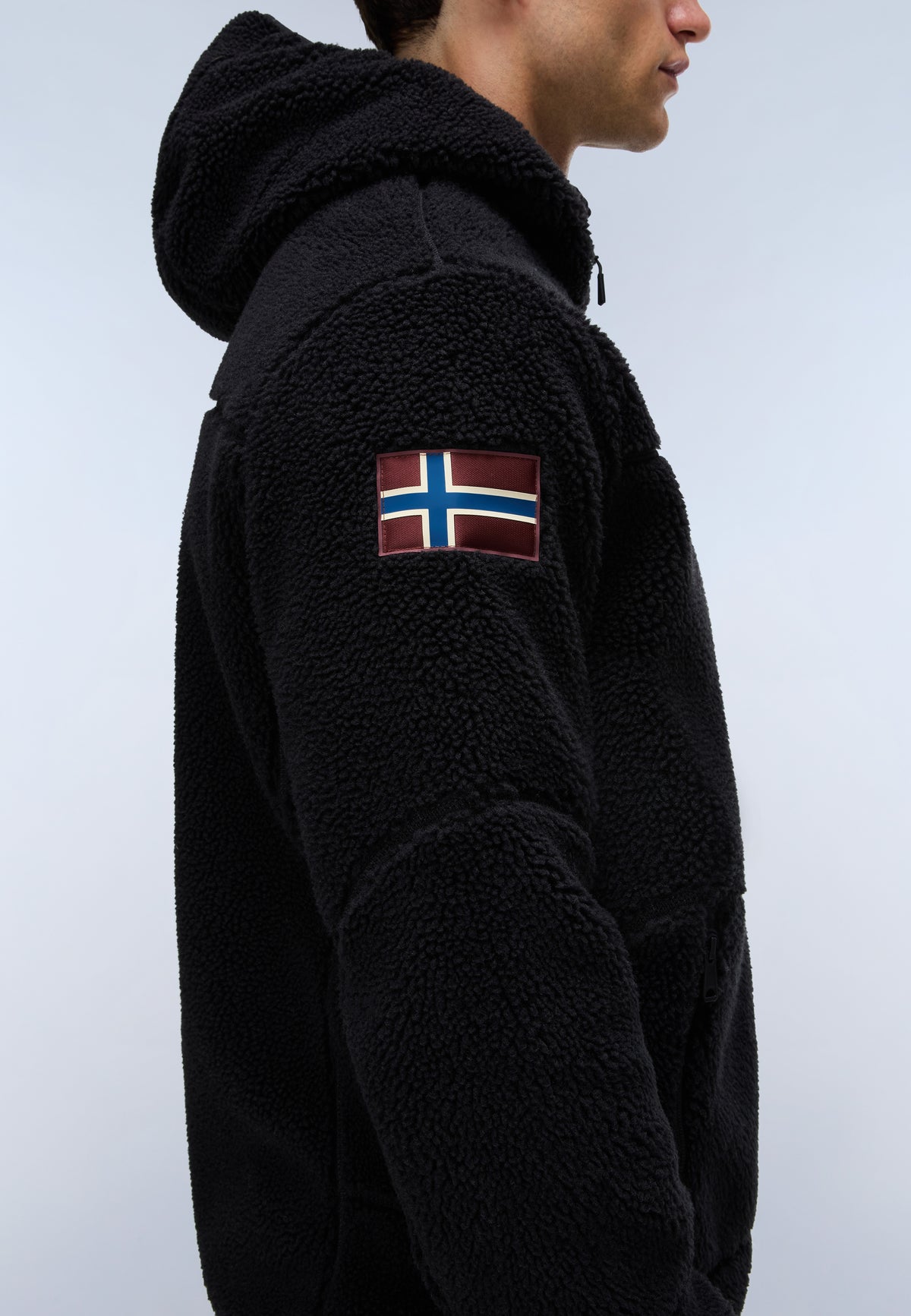 Fleecejacke YUPIK FZH 6 in Black Beauty Jacken Napapijri