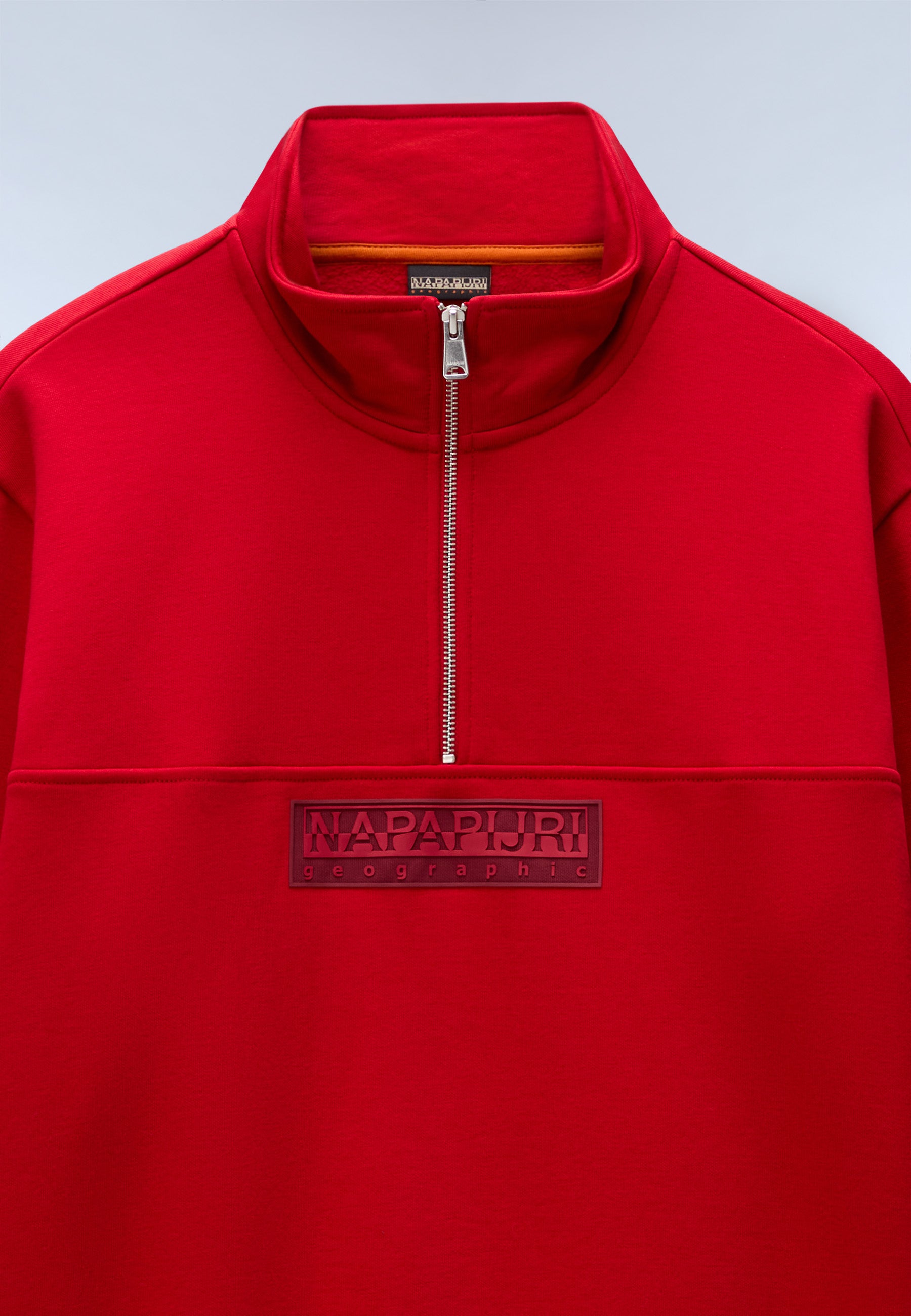 Sweatshirt B-BOX LOGO HZ WI in Haute Red R1F Sweatshirts Napapijri
