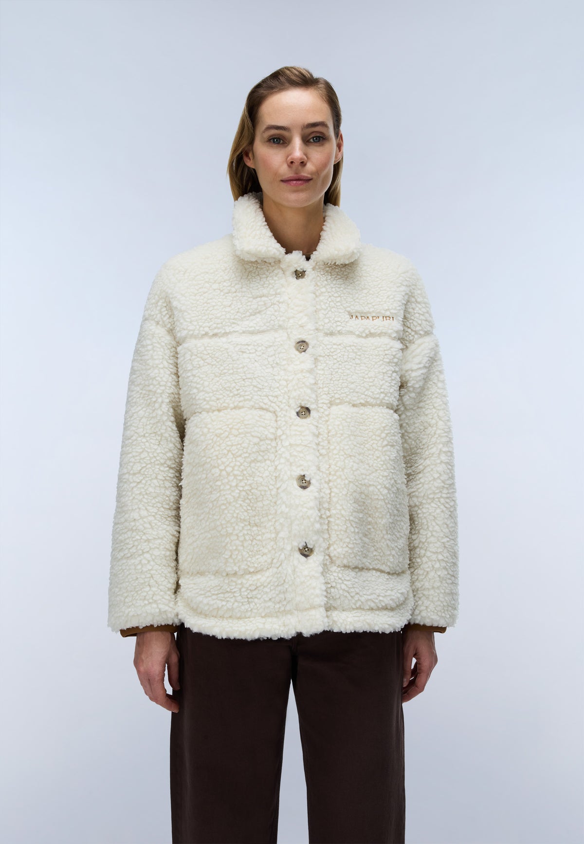 Fleecejacke T-SAMA W in Beige Dimity Jacken Napapijri