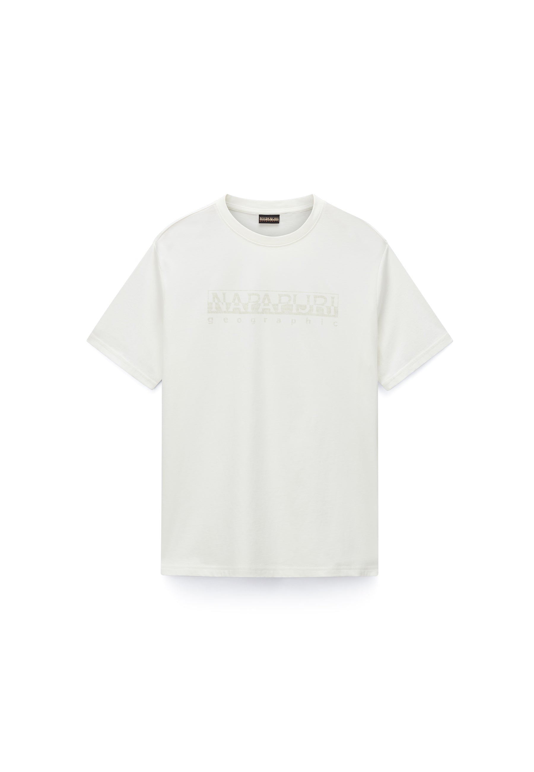 T-Shirt S-BOLLO SS 3 in White Heron T-Shirts Napapijri