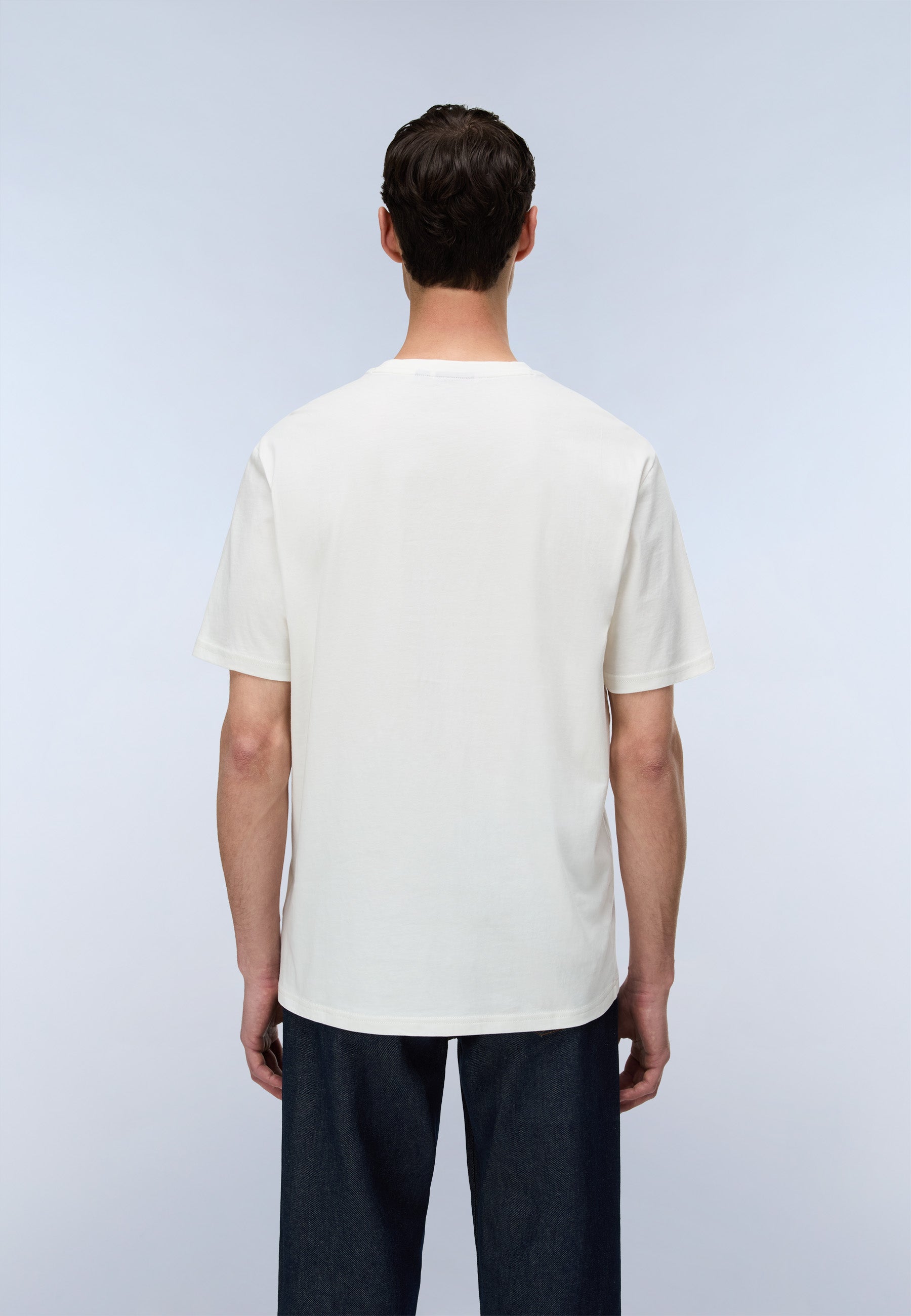 T-Shirt S-BOLLO SS 3 in White Heron T-Shirts Napapijri