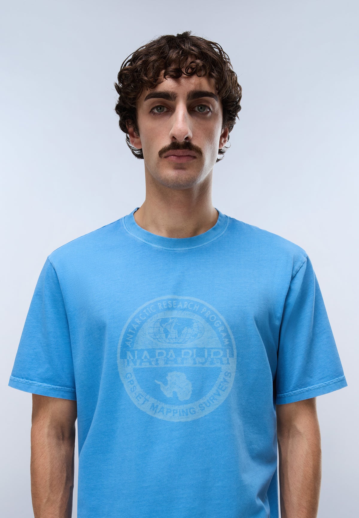 T-Shirt S-BOLLO SS 3 in Cyaneus B9E T-Shirts Napapijri