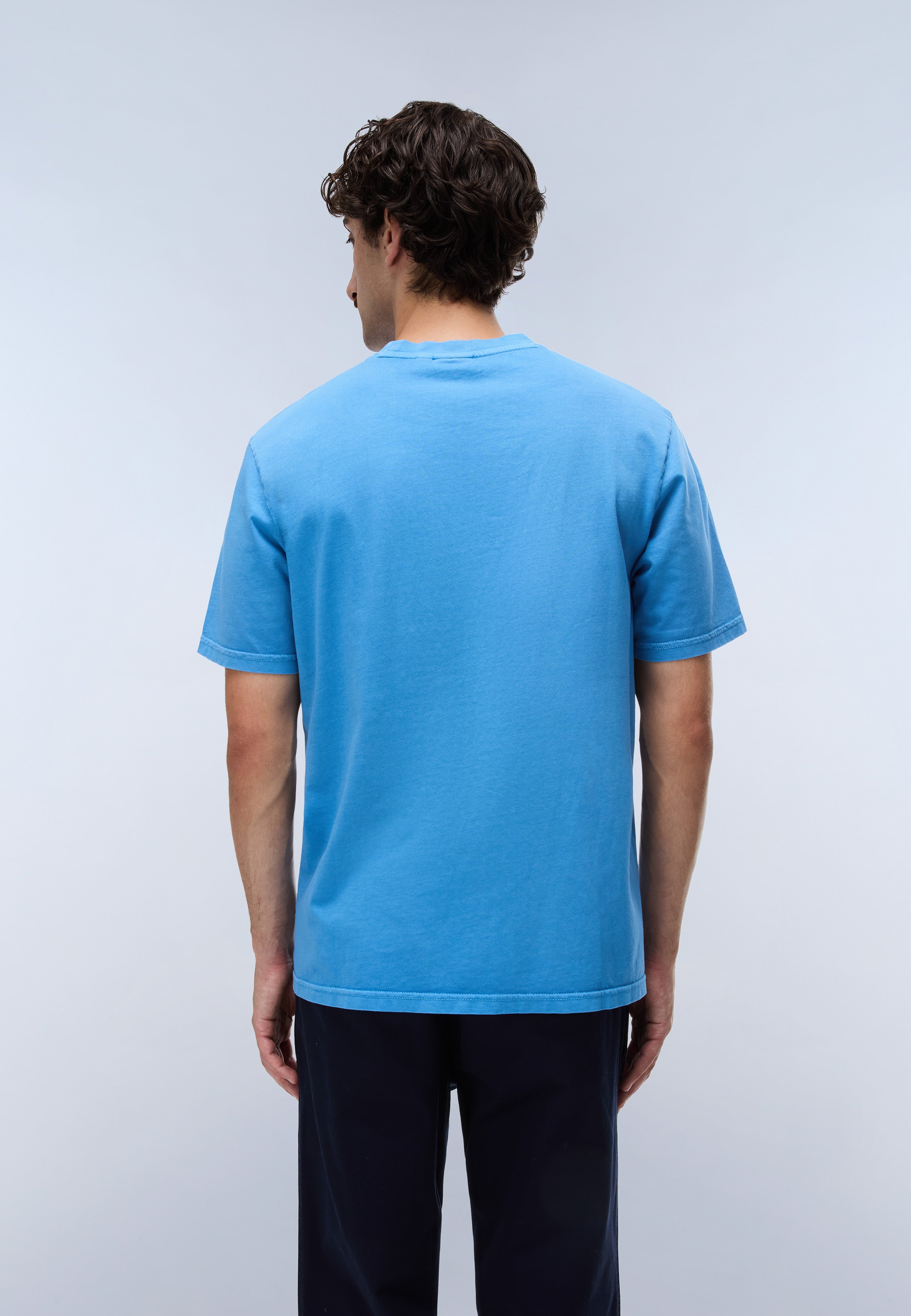 T-Shirt S-BOLLO SS 3 in Cyaneus B9E T-Shirts Napapijri