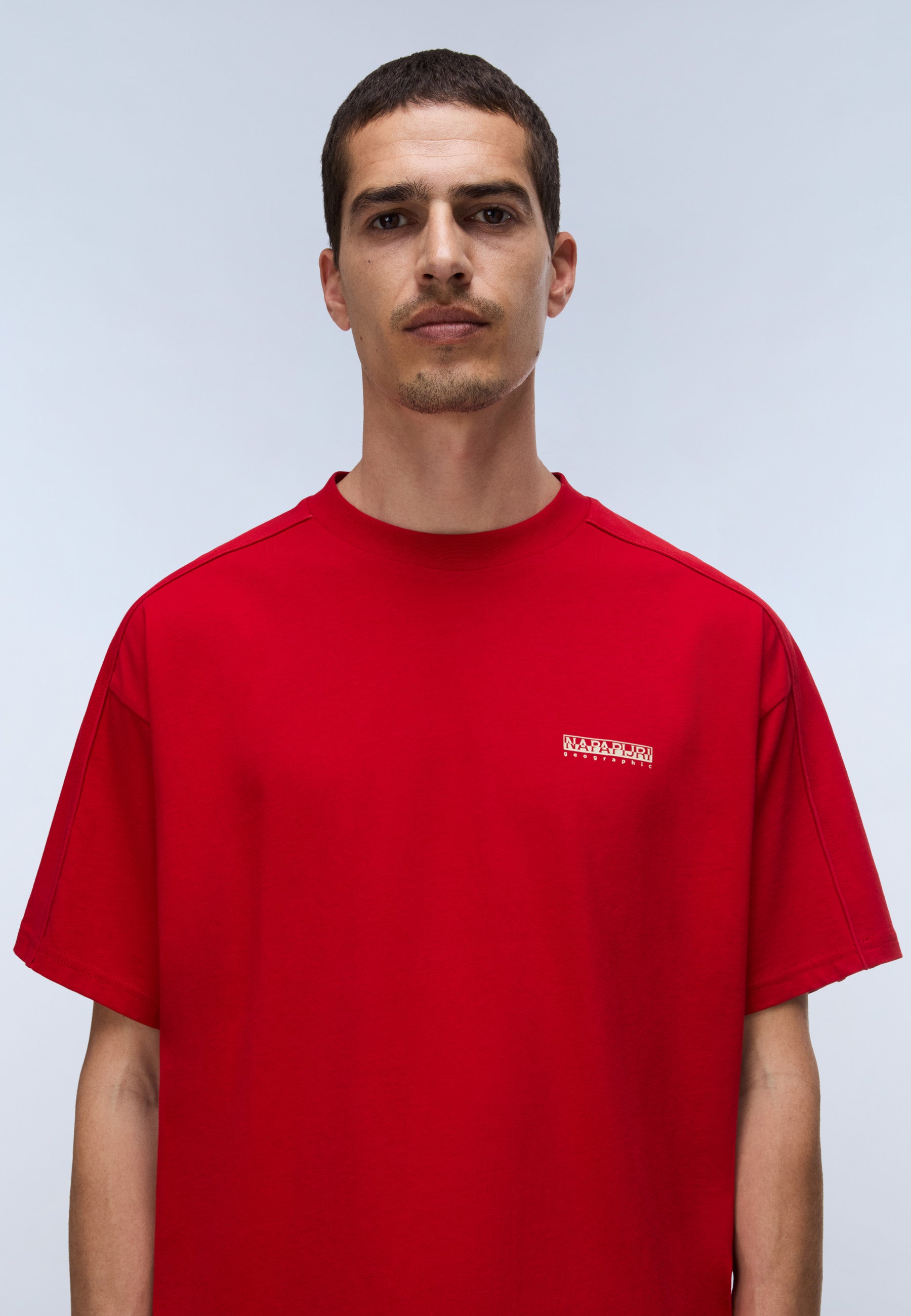 T-Shirt S-TEZA SS in Haute Red R1F T-Shirts Napapijri