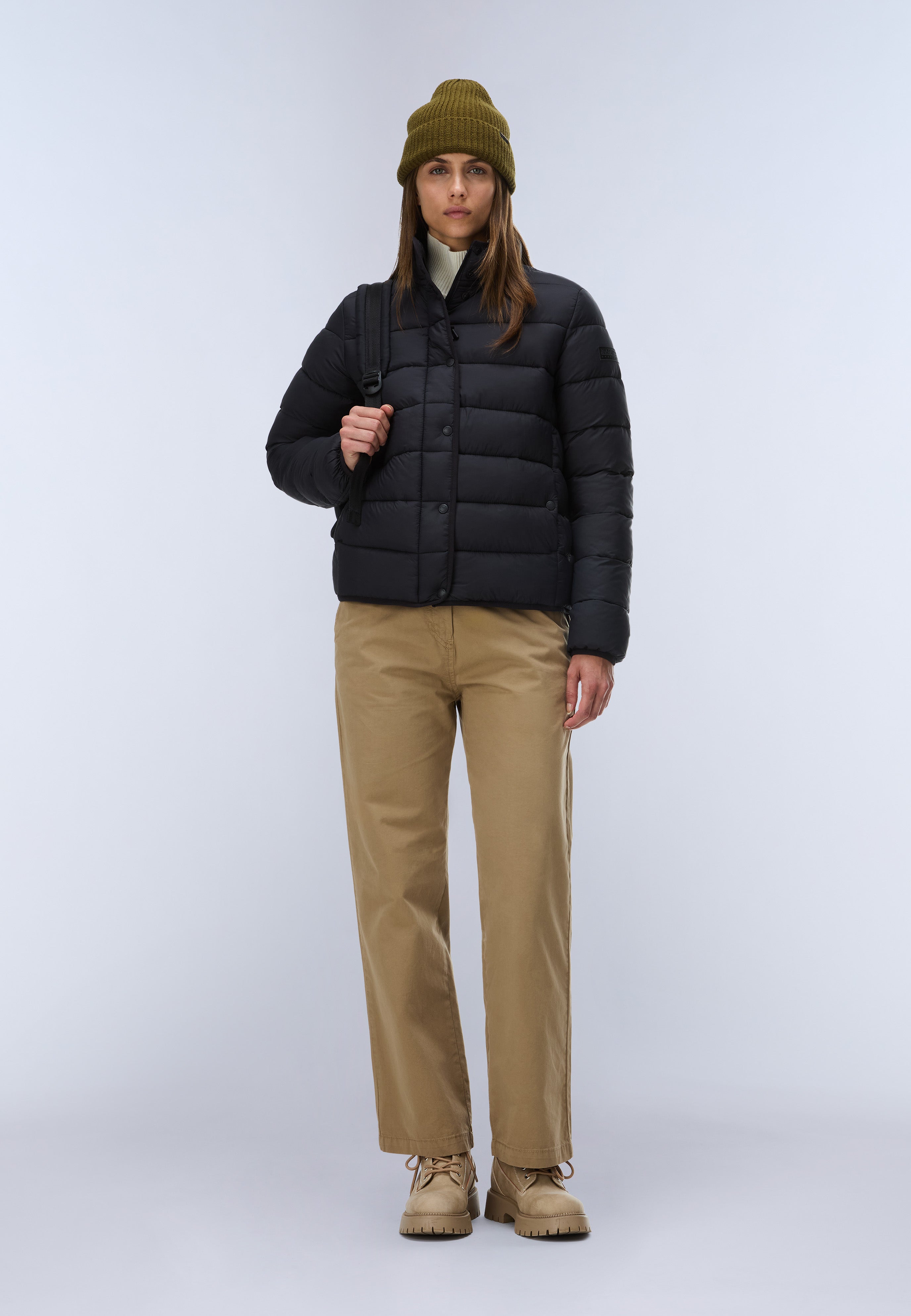 Jacke A-AERINS STND W in Black Beauty Jacken Napapijri