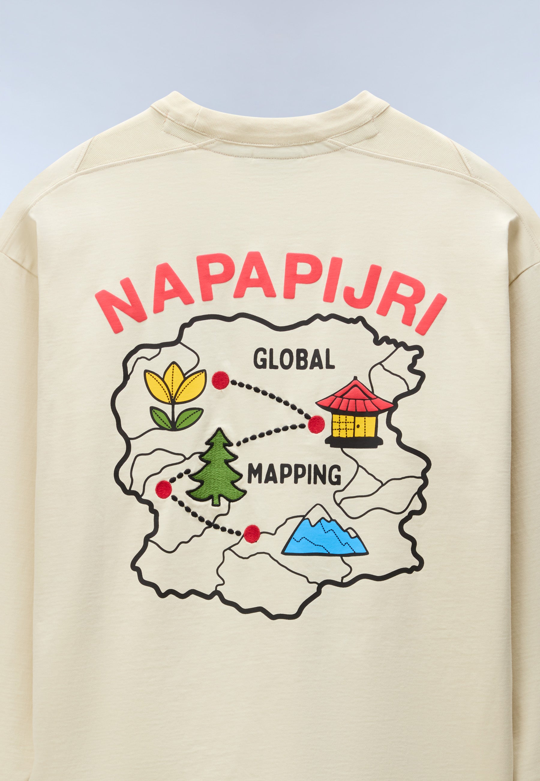Langarmshirt S-TENRI LS in Fancy Fya T-Shirts Napapijri