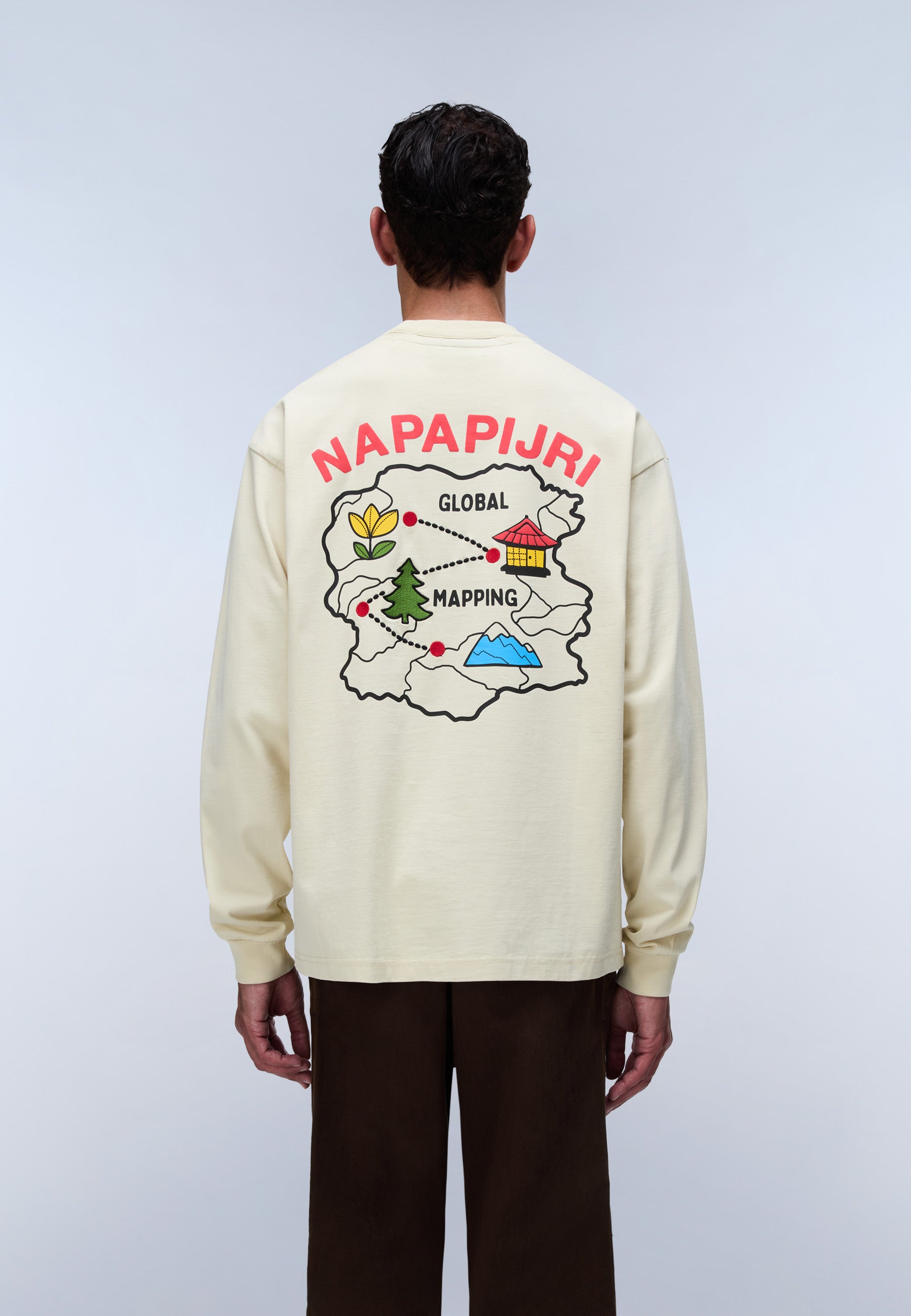 Langarmshirt S-TENRI LS in Fancy Fya T-Shirts Napapijri