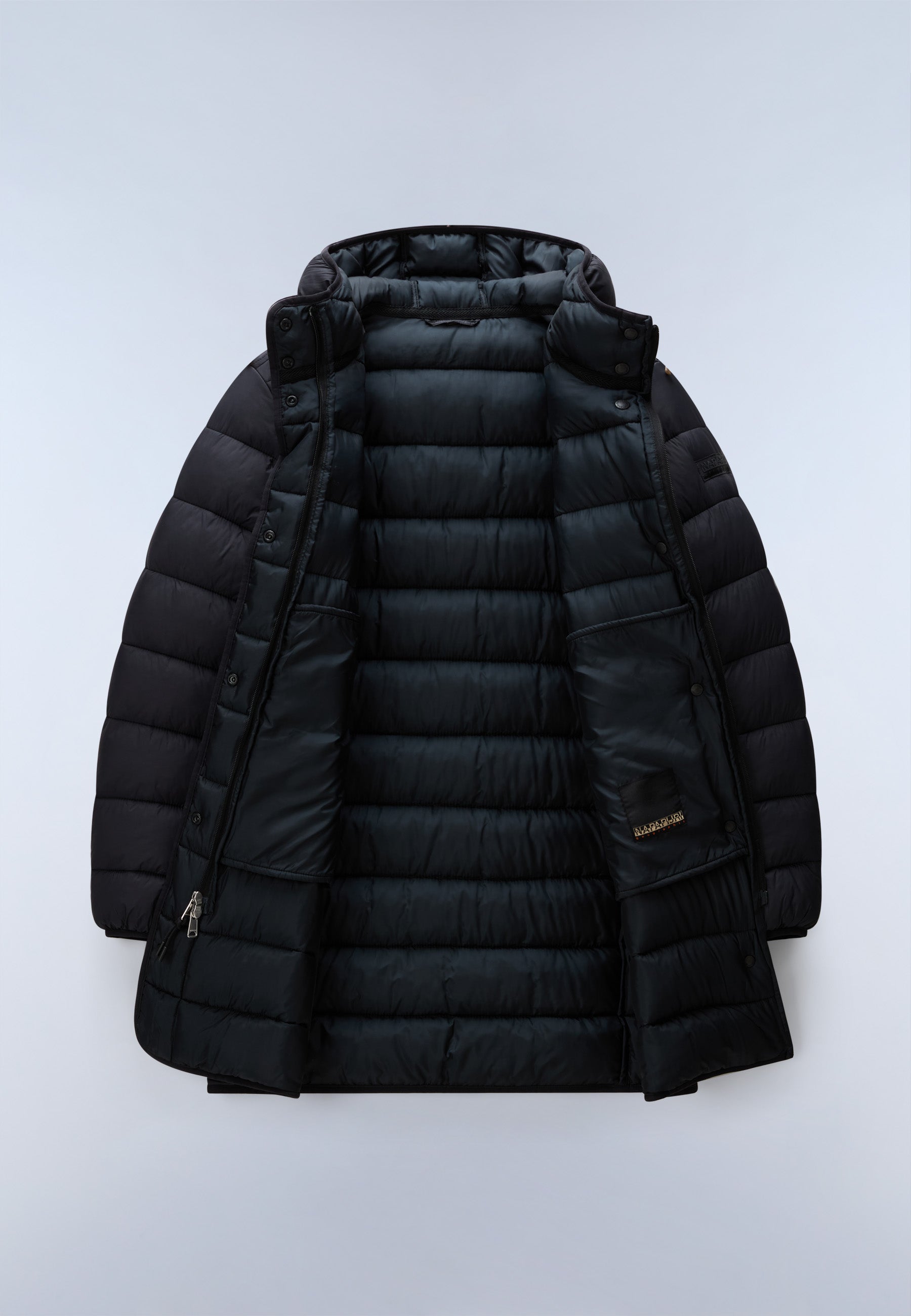 Wintermantel A-AERINS MED H W in Black Beauty Jacken Napapijri