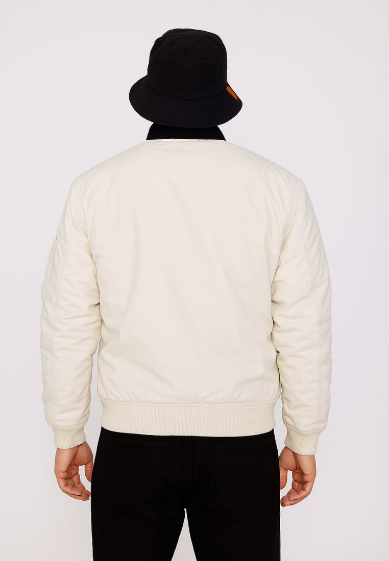 Original M Bomberjacke in Cream Jacken Bombers Original