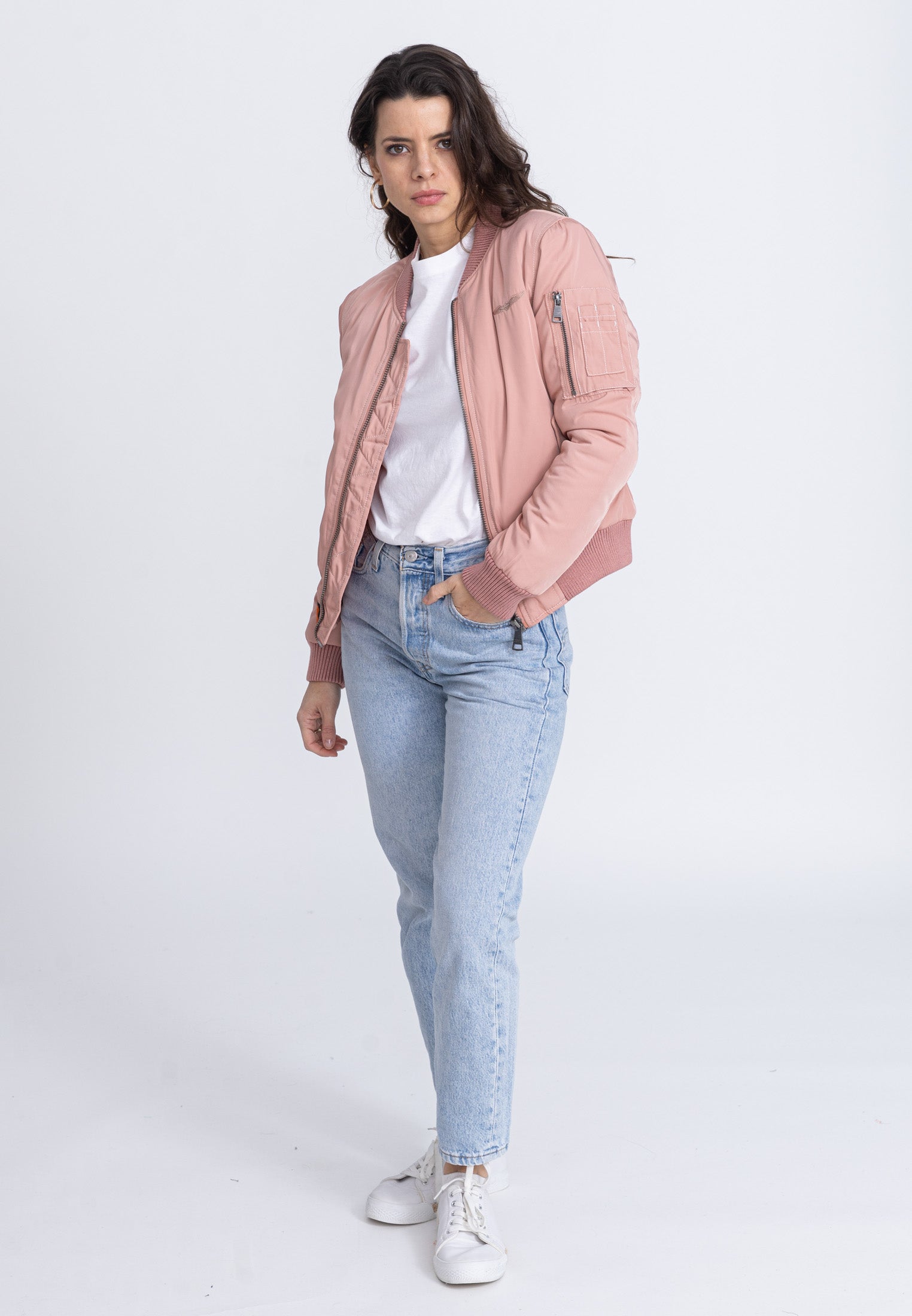 Original-W in Rose Jacken Bombers Original