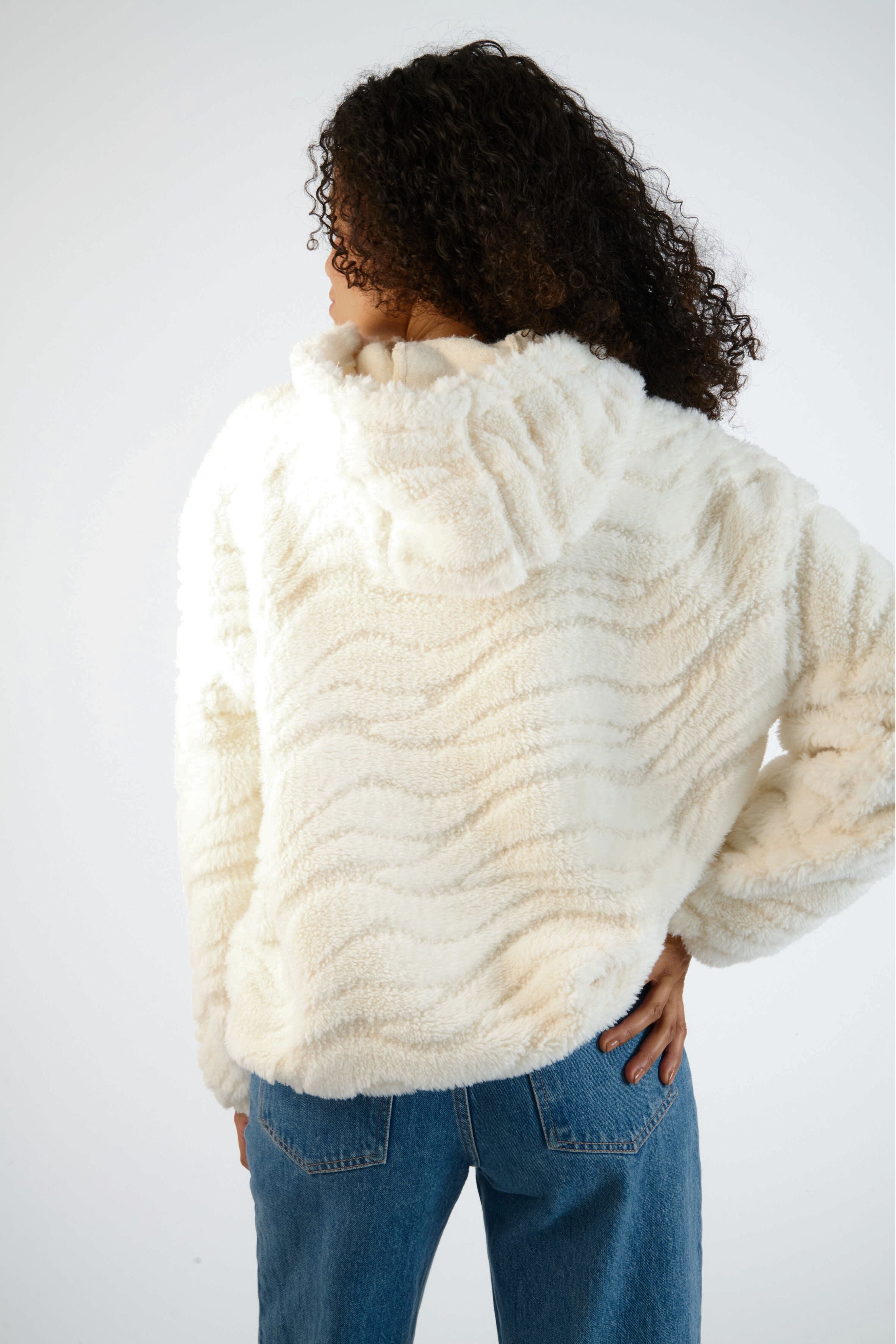 PEAK-CALGARY Sweatshirt in Ecru Pullover Banana Moon