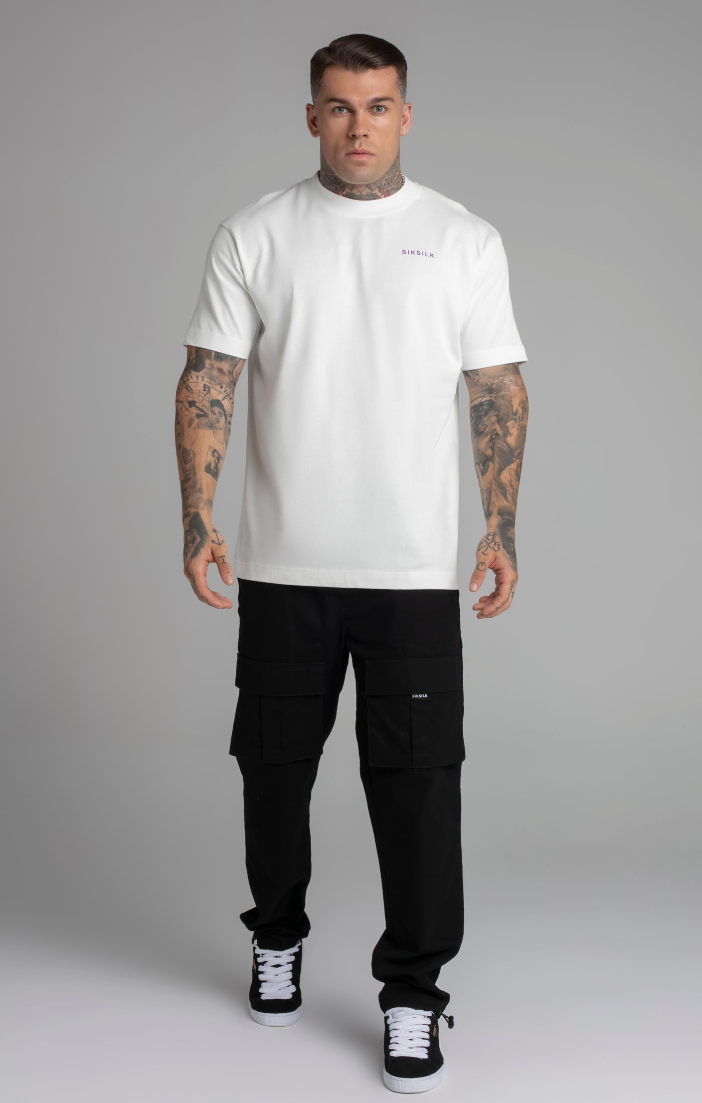 Limited Edition T-Shirt in White T-Shirts SikSilk   