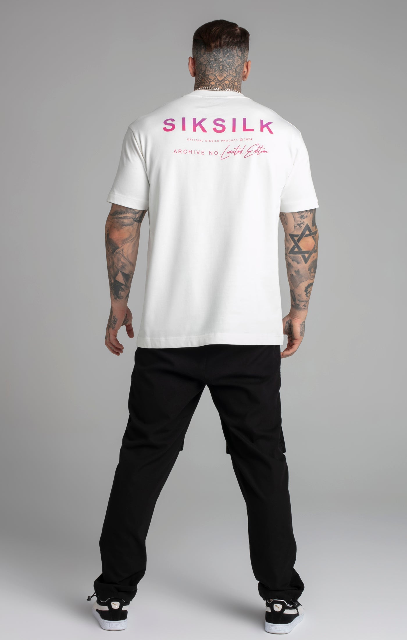 Limited Edition T-Shirt in White T-Shirts SikSilk   